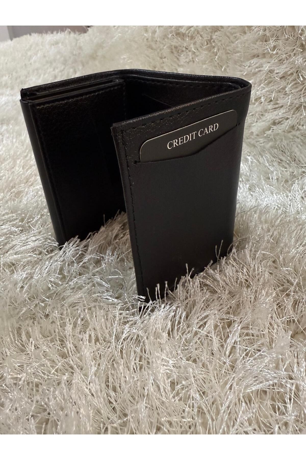 Butik Trend Yeni Sezon Altan Mekanizmalı Erkek Cüzdan