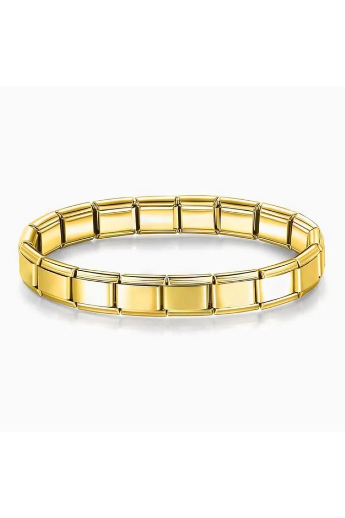 Ervalina İtaly Charm Bileklik Unisex Çelik Bileklik