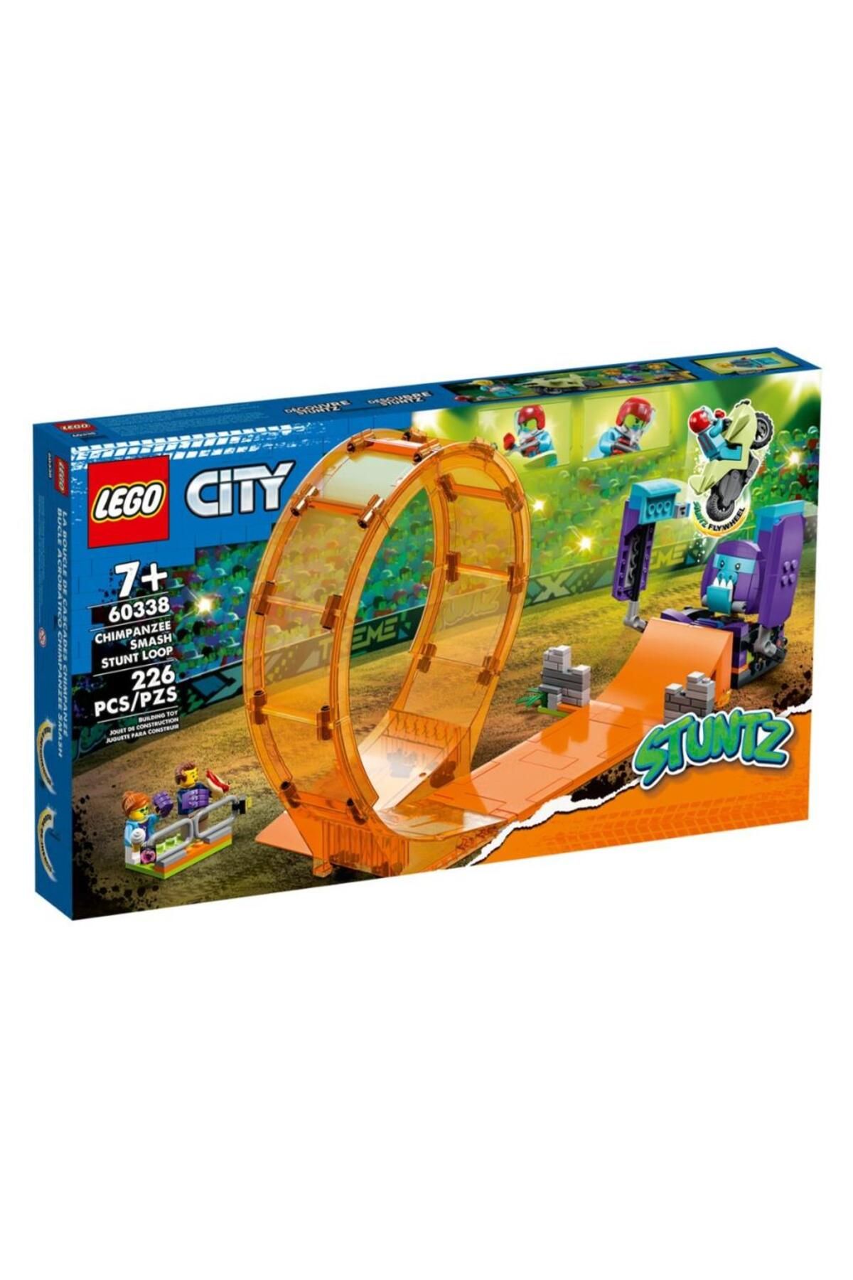MR RZN STORE 60338 Le go City - Şempanze Yumruğu Gösteri Çemberi 226 parça +7 yaş