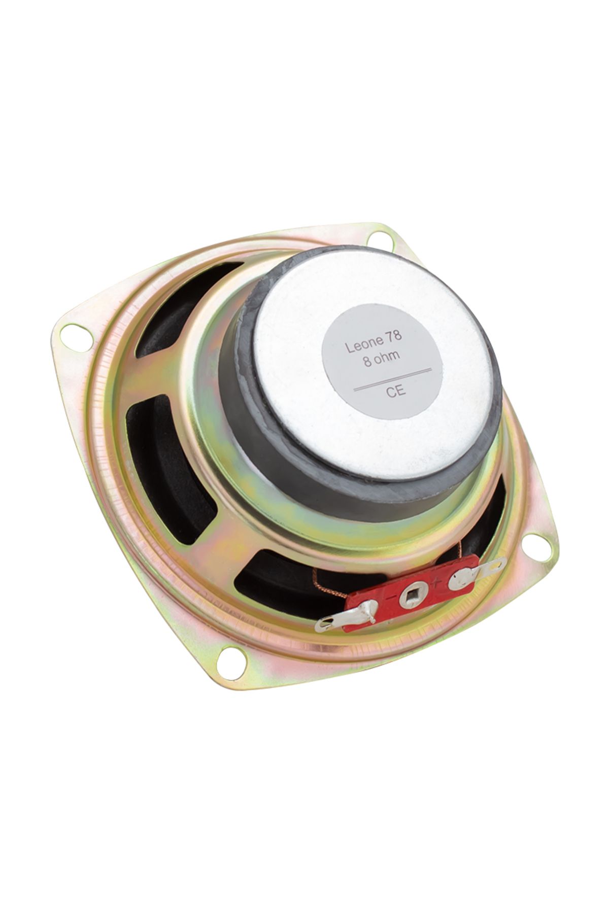 TimeStart LEONE 78 3 7.7 CM 8 OHM TWETERSIZ TEKLİ PLASTİK ÇERÇEVELİ HOPARLÖR (BASS HOPARLÖR)