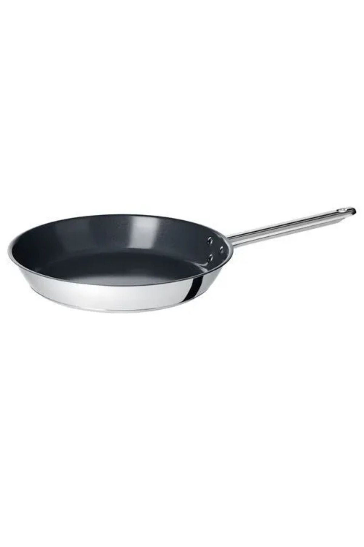 IKEA Kaliteli Ürün Dayanıklı Üretim Kullanışlı Yapışmaz Paslanmaz Çelik Kızartma Tavası 28 Cm IKEA 365+