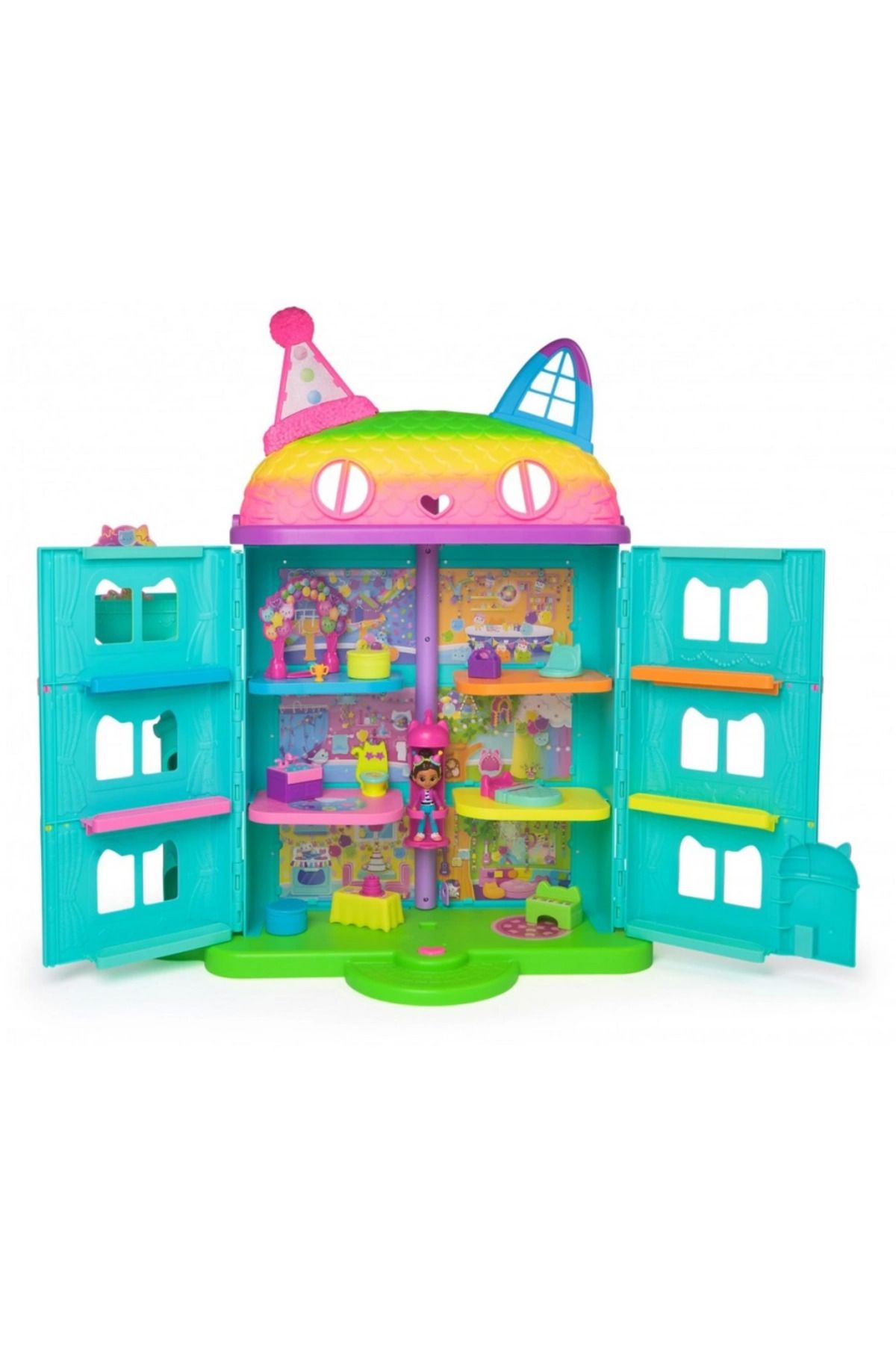 MR RZN STORE Gabby's Dollhouse Muhteşem Bebek Ev