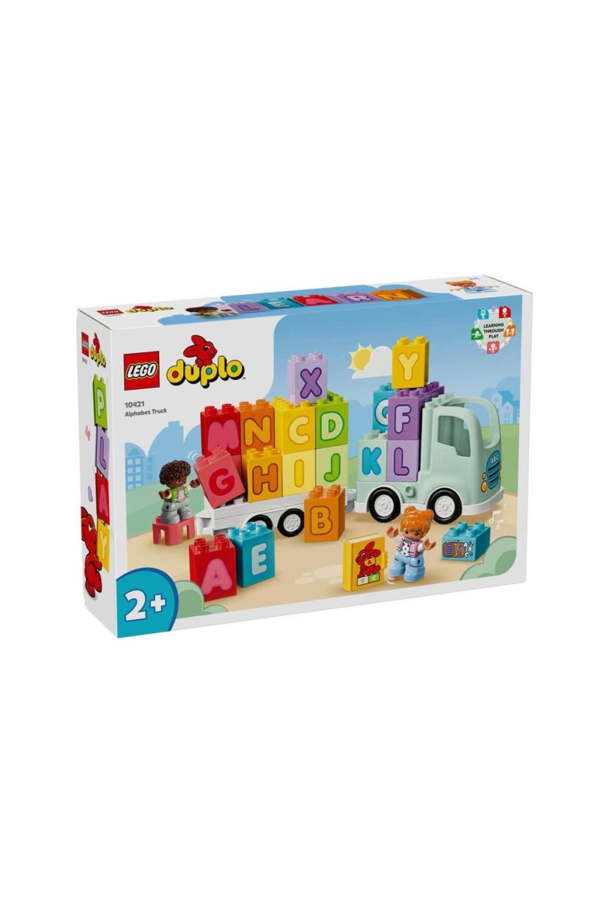 MR RZN STORE 10421 Le go® DUP LO® Alfabe Kamyonu 36 parça +2 yaş