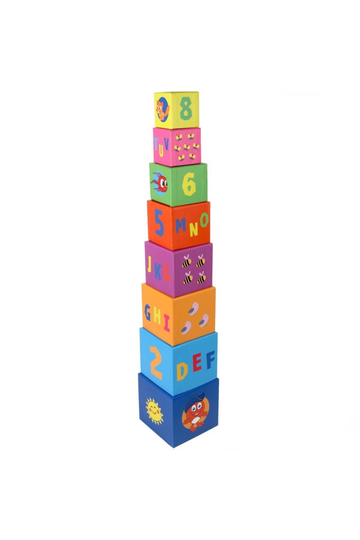 MR RZN STORE Sevimli Dostlar Eğitici Denge Kule Oyunu