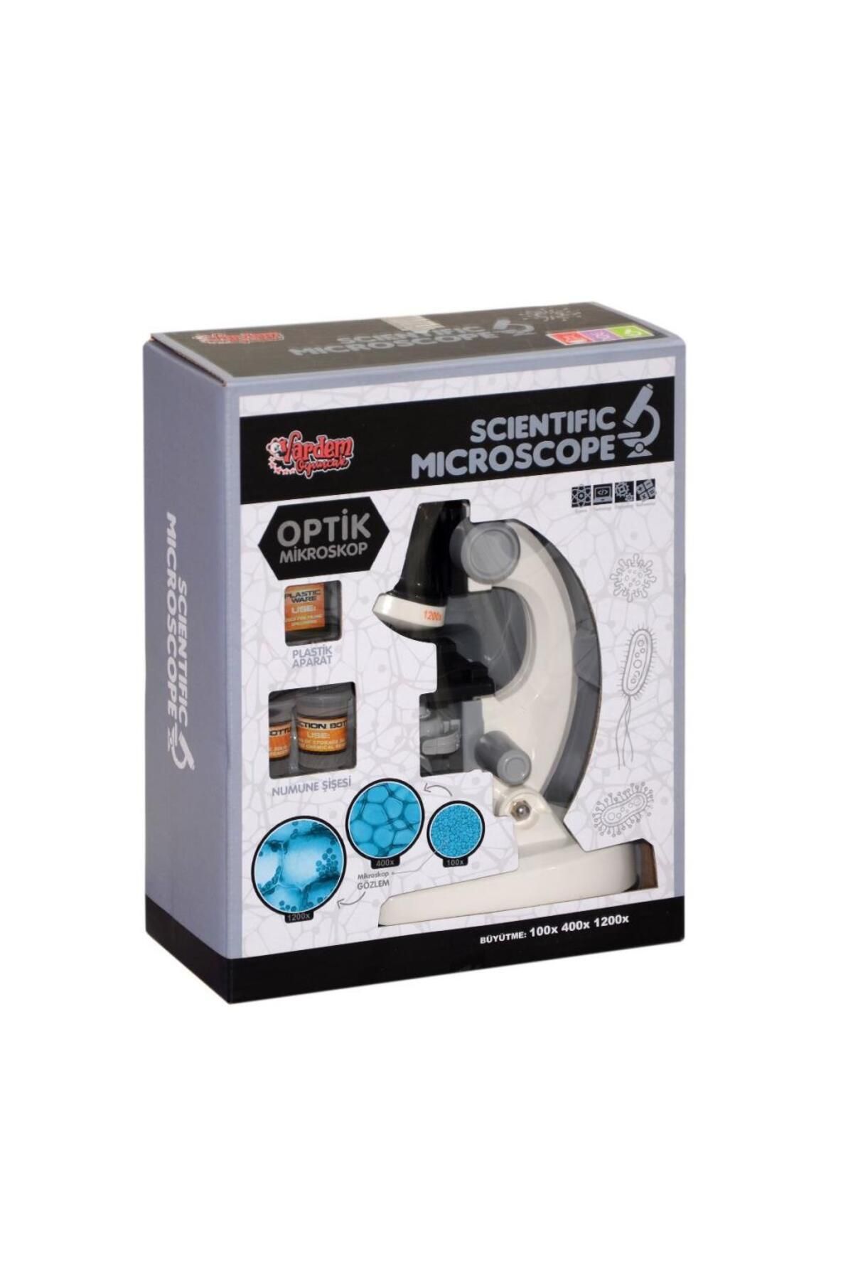 Toptan Bulurum KM-1012A-1 1013A-1 Işıklı Objektif Bilim Mikroskopu -Vardem