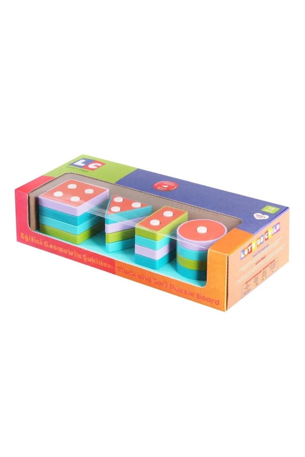 MR RZN STORE 30890 Le t's b e Chi ld - Geometrik Şekiller +12 ay