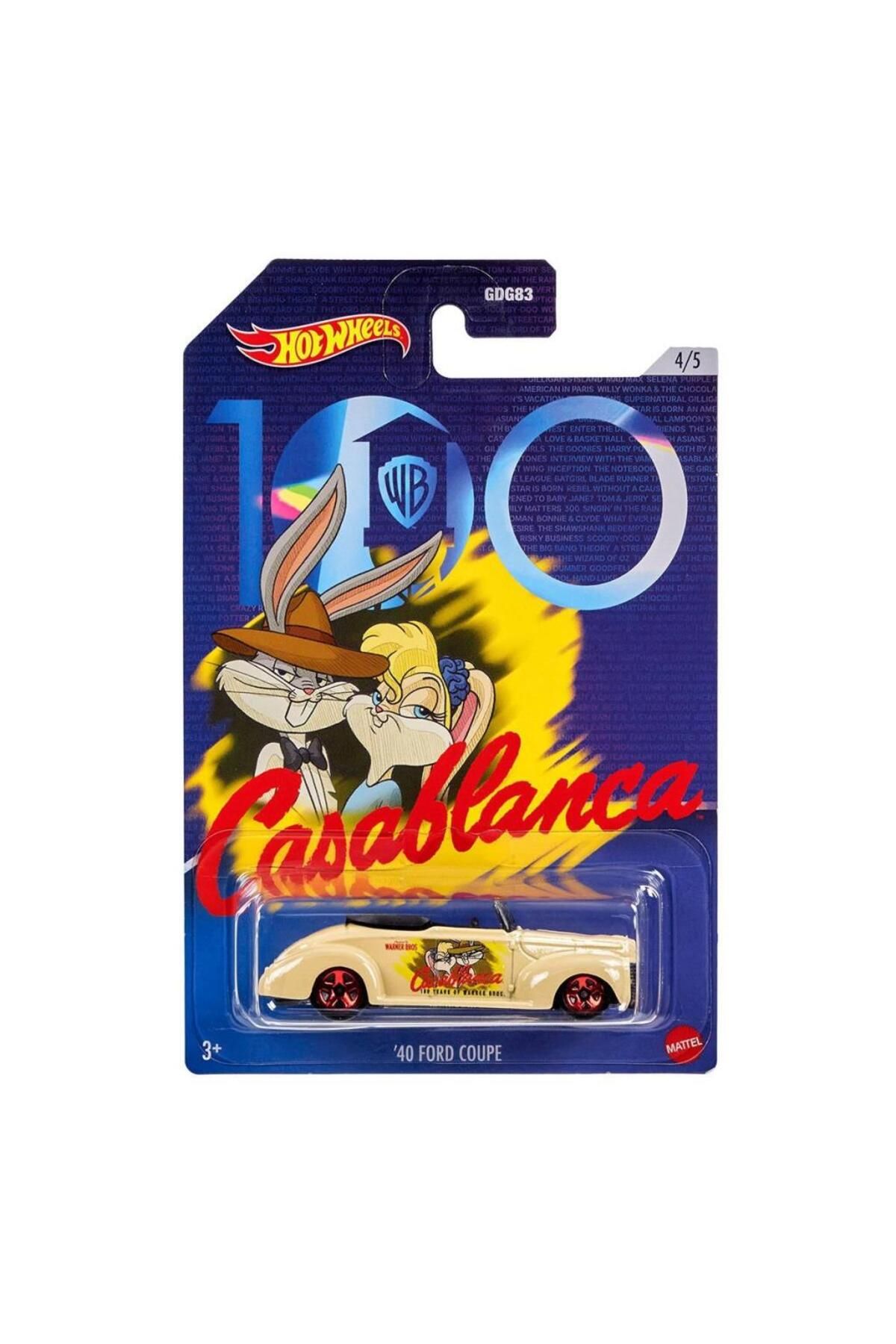 MR RZN STORE HMV73 Hot Wheels Warner Bros 100. Yıl Temalı Arabalar