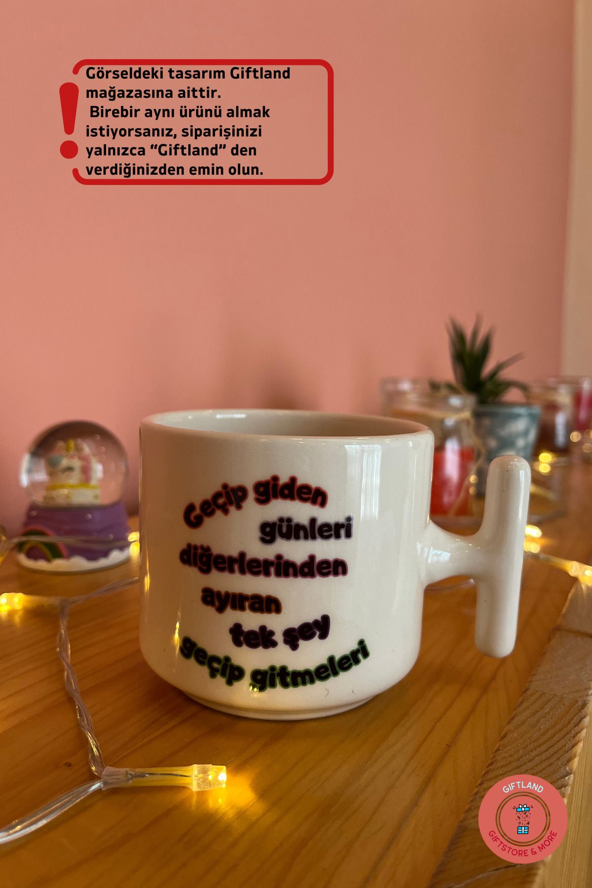 giftland giftstore more Geçip Giden Günlere Kahveyle El Sallayan Kupa