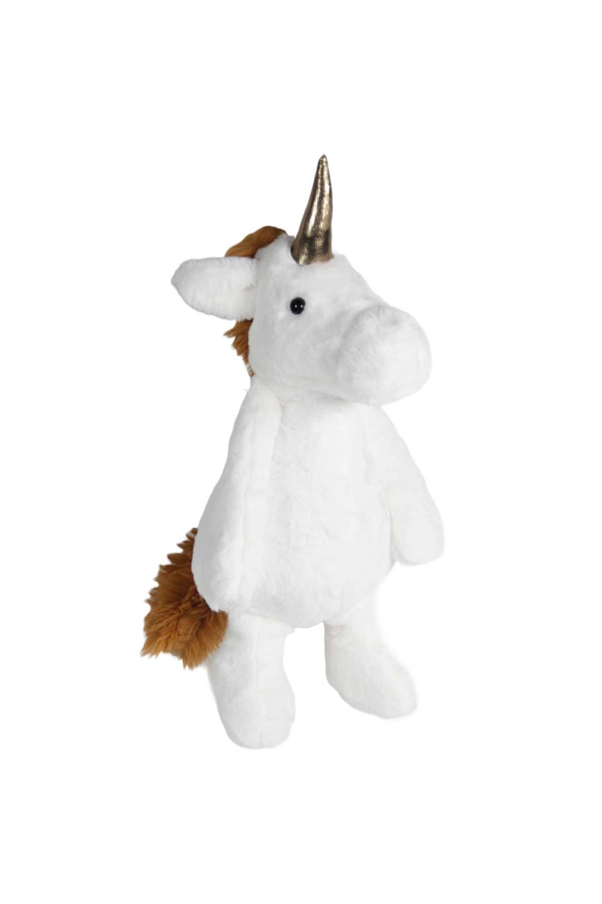 MR RZN STORE Uyku Arkadaşı Peluş Unicorn Beyaz 50 cm
