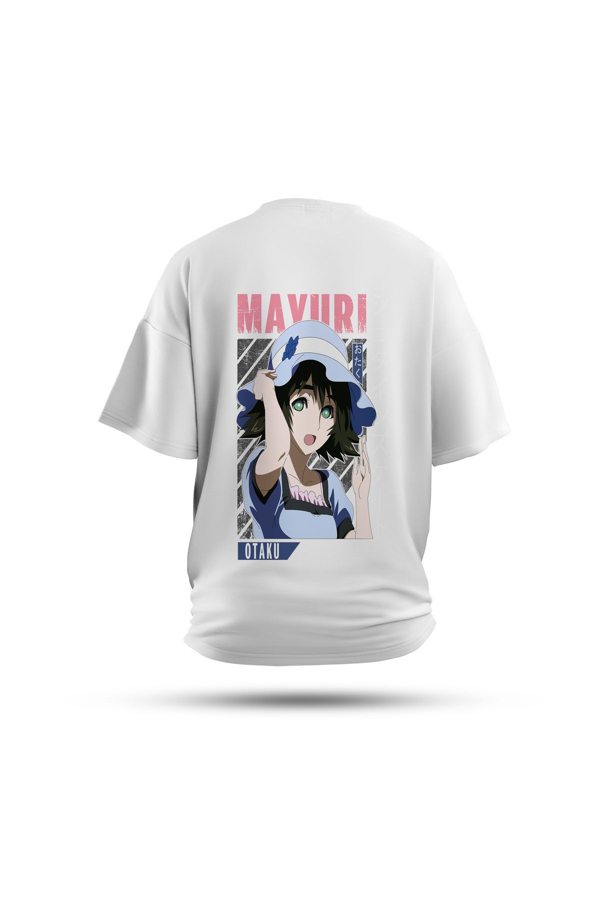 Zestia Unisex T-Shirt, Food Wars Anime Sırt Baskılı, Regular, %100 Pamuk, Beyaz T-Shirt No: 00159