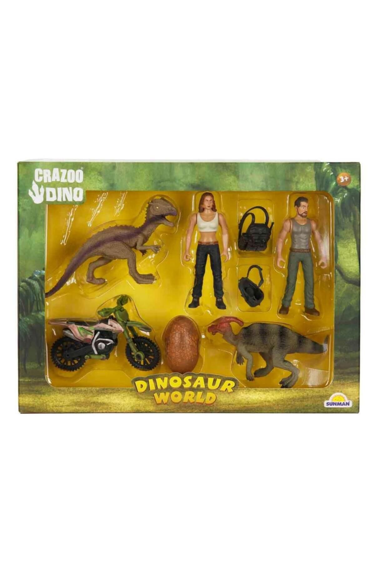 MR RZN STORE 43111 Crazoo Dinozor Figürlü Oyun Seti -