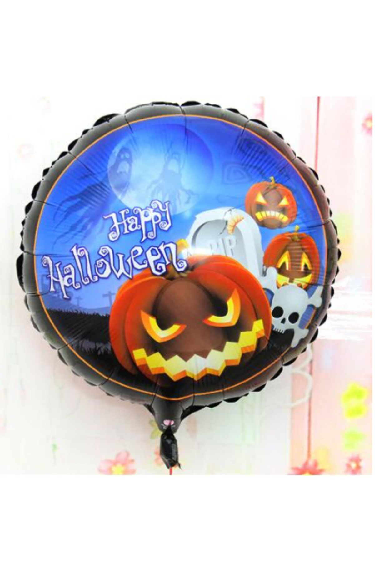 Emperium Happy Halloween Balkabağı Folyo Balon 18 inç (5122)