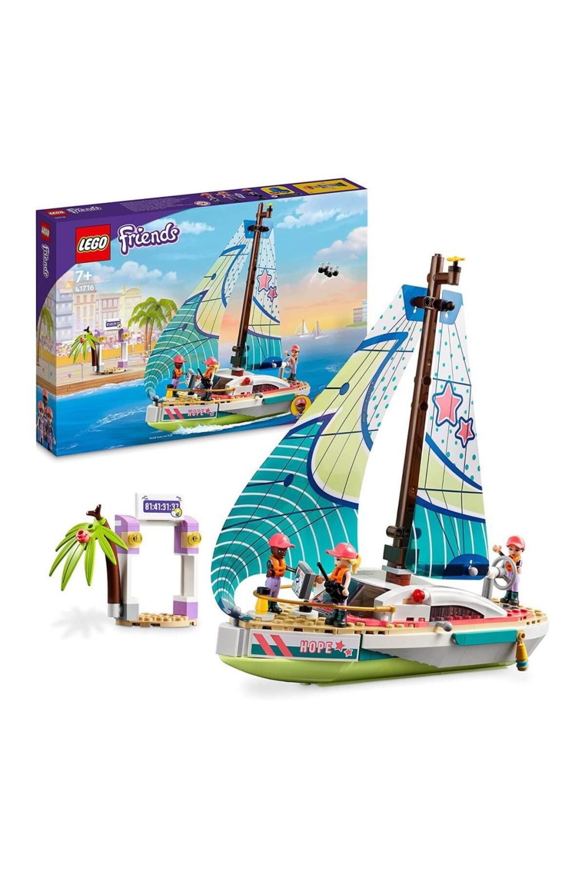 MR RZN STORE 41716 LE GO Friends - Stephanienin Yelkenli Macerası 304 parça +7 yaş