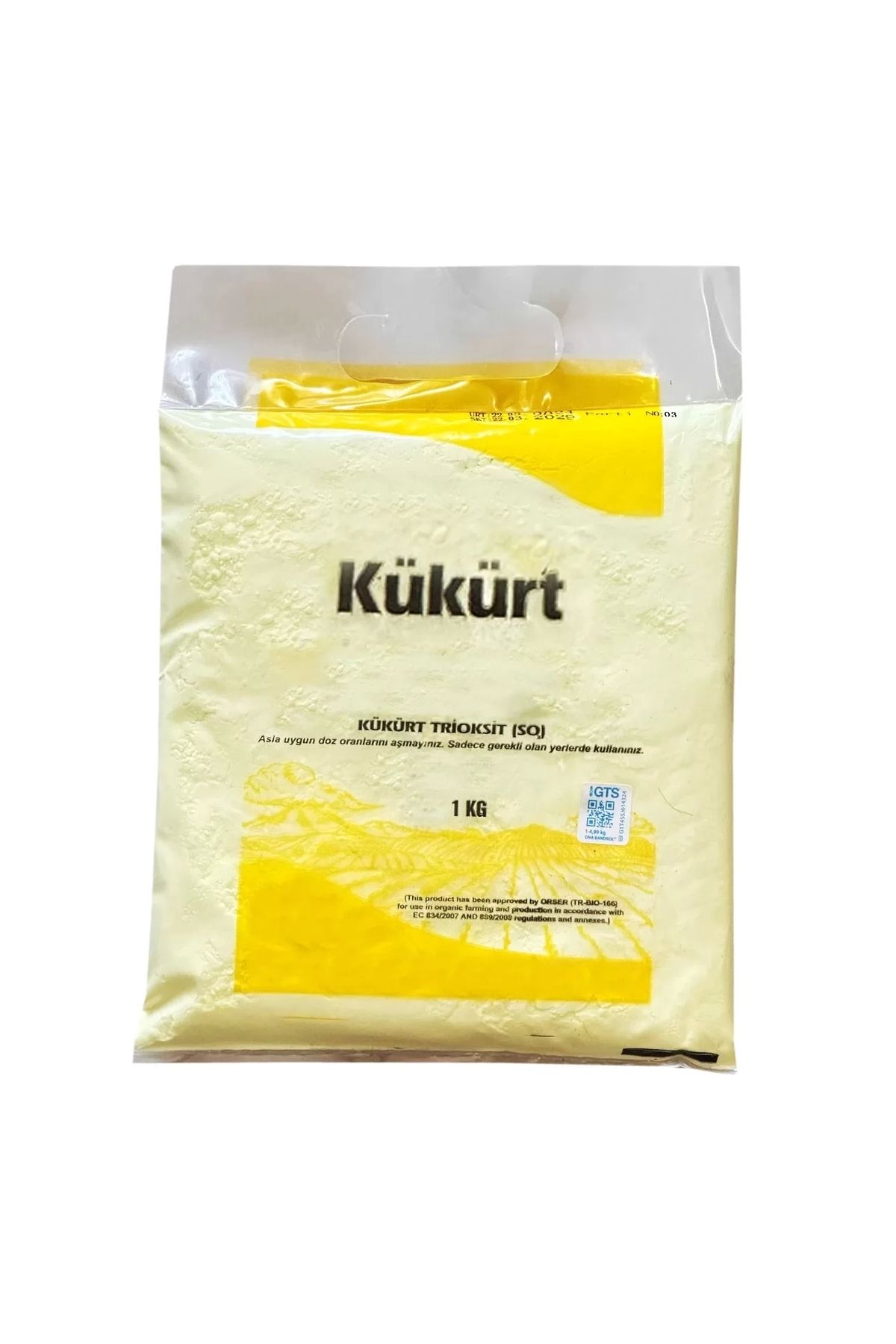 Ferrino Toz Kükürt Elementel Zirai Kükürt 1Kg Haşere Mantar