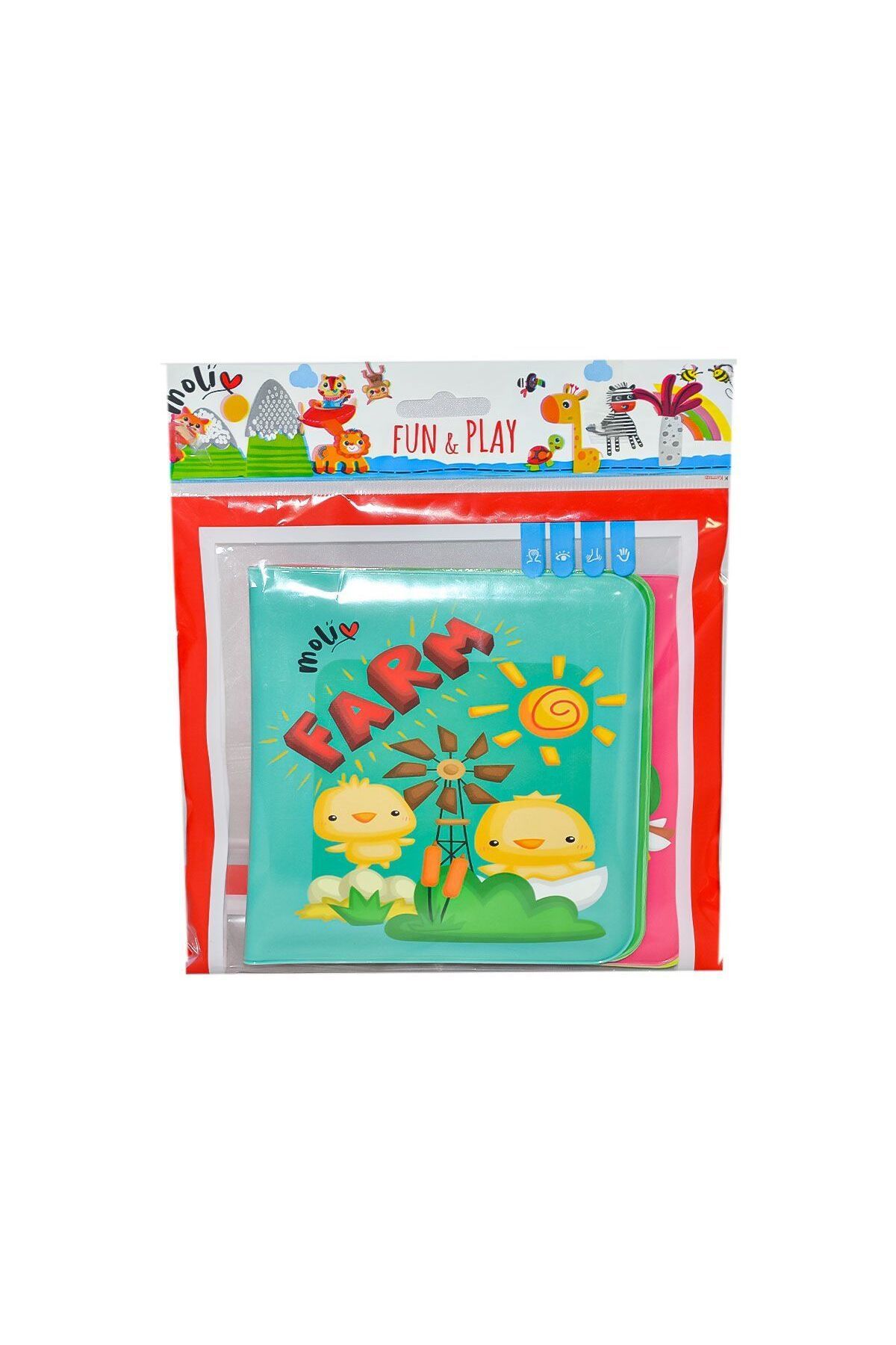 TimeStart MOL-025 PVC Banyo Oyuncağı Kitaplar -1 adet stokta olan gönderilir