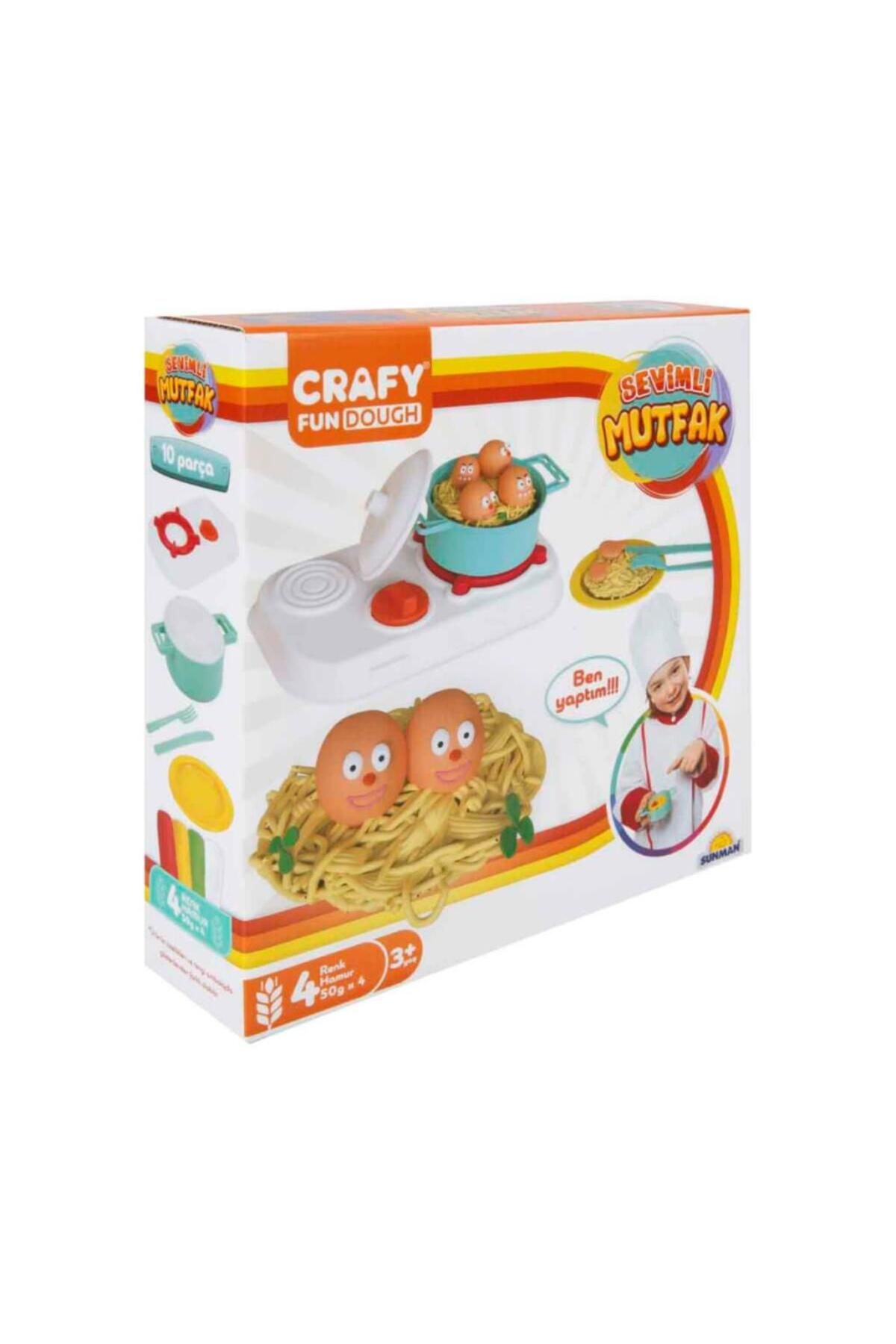 AYLİNA Crafy Sevimli Mutfak 200 gr. 10 Parça