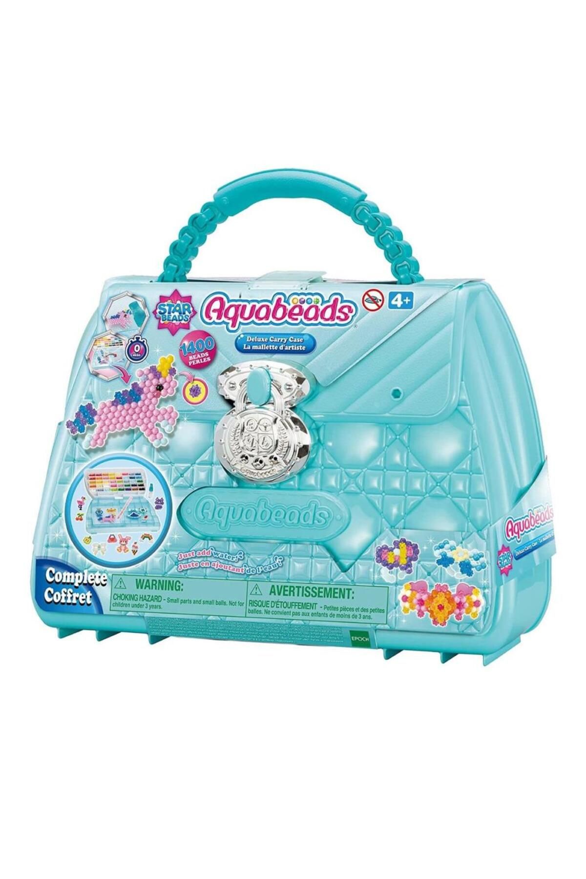 MR RZN STORE 31914 AquaBeads Çantalı Delüks Set 1400 parça +4 yaş