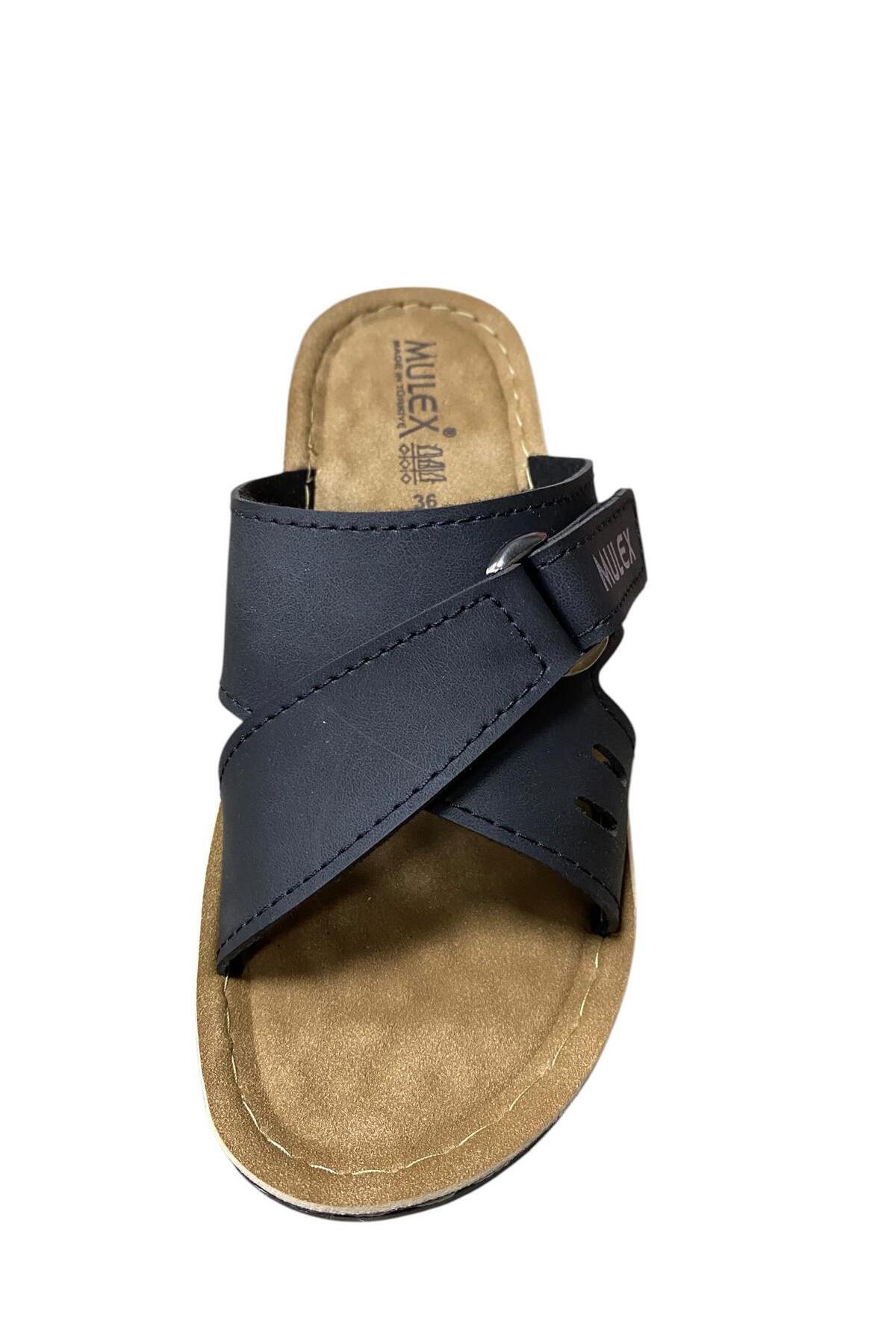 MULEX-Women's Wedge Heel Slippers 4