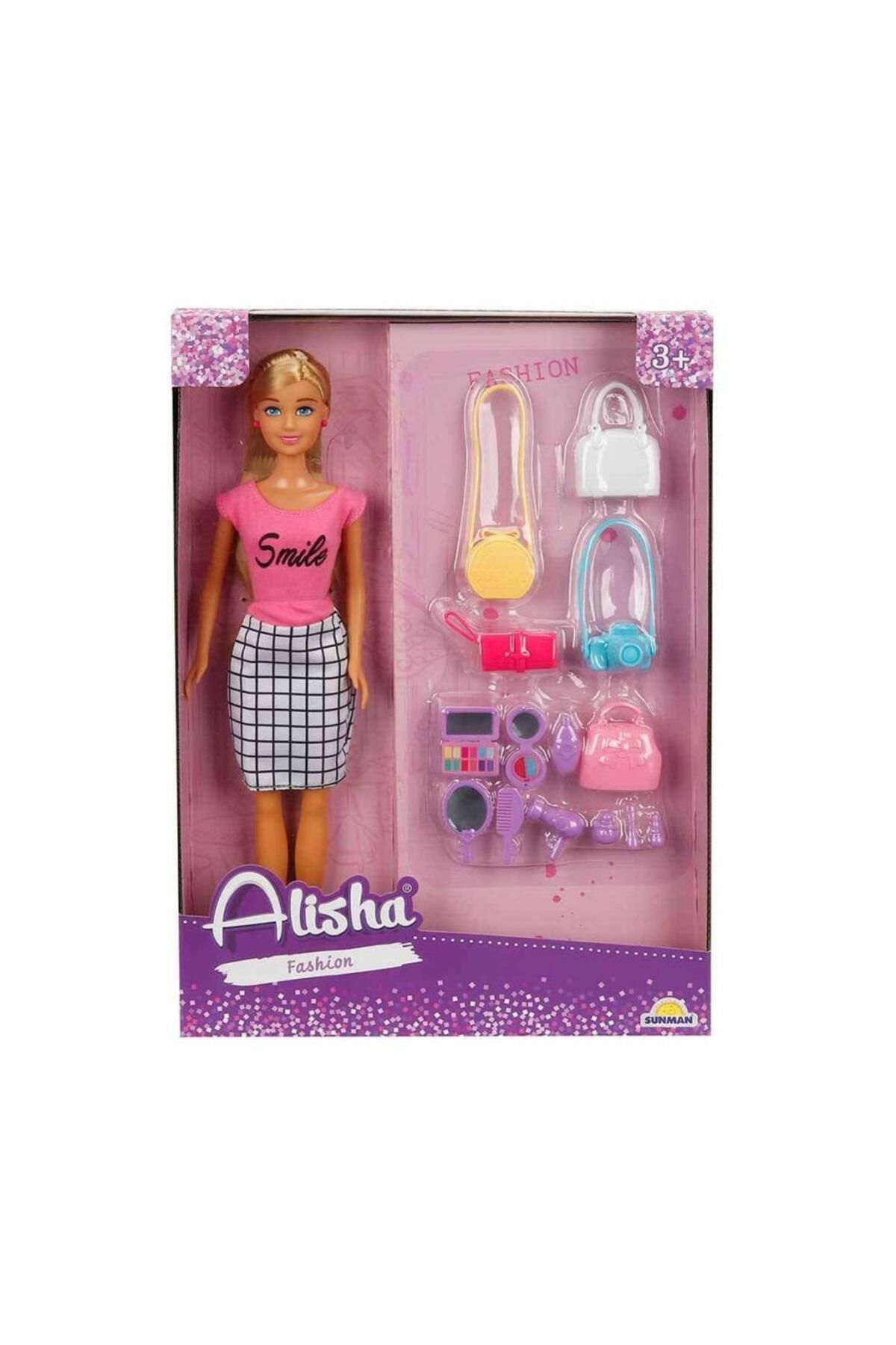 NEZADE STORE 3392 Alisha Fashion Aksesuar Set 29 cm -Sunman