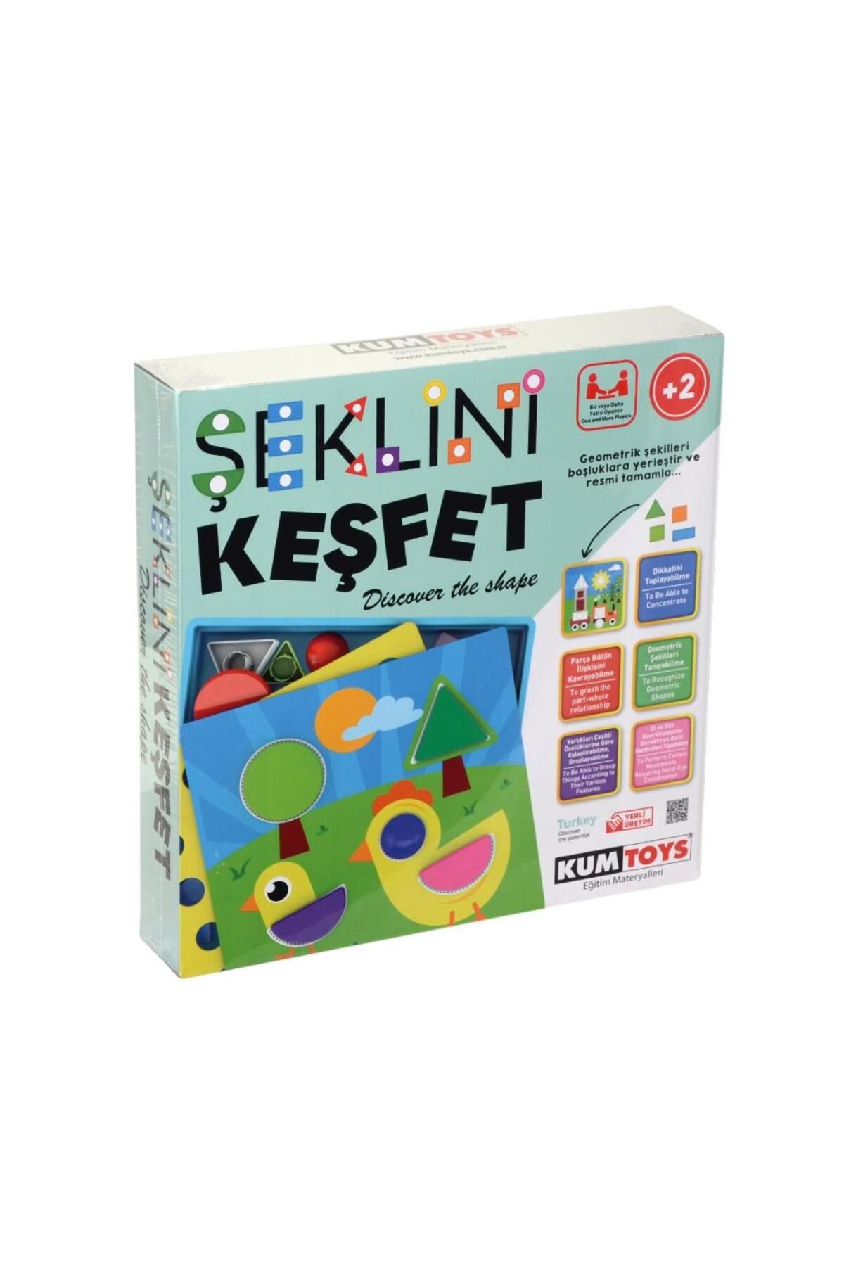 NEZADE STORE 5306 KumToys, Şeklini Keşfet / +2 yaş