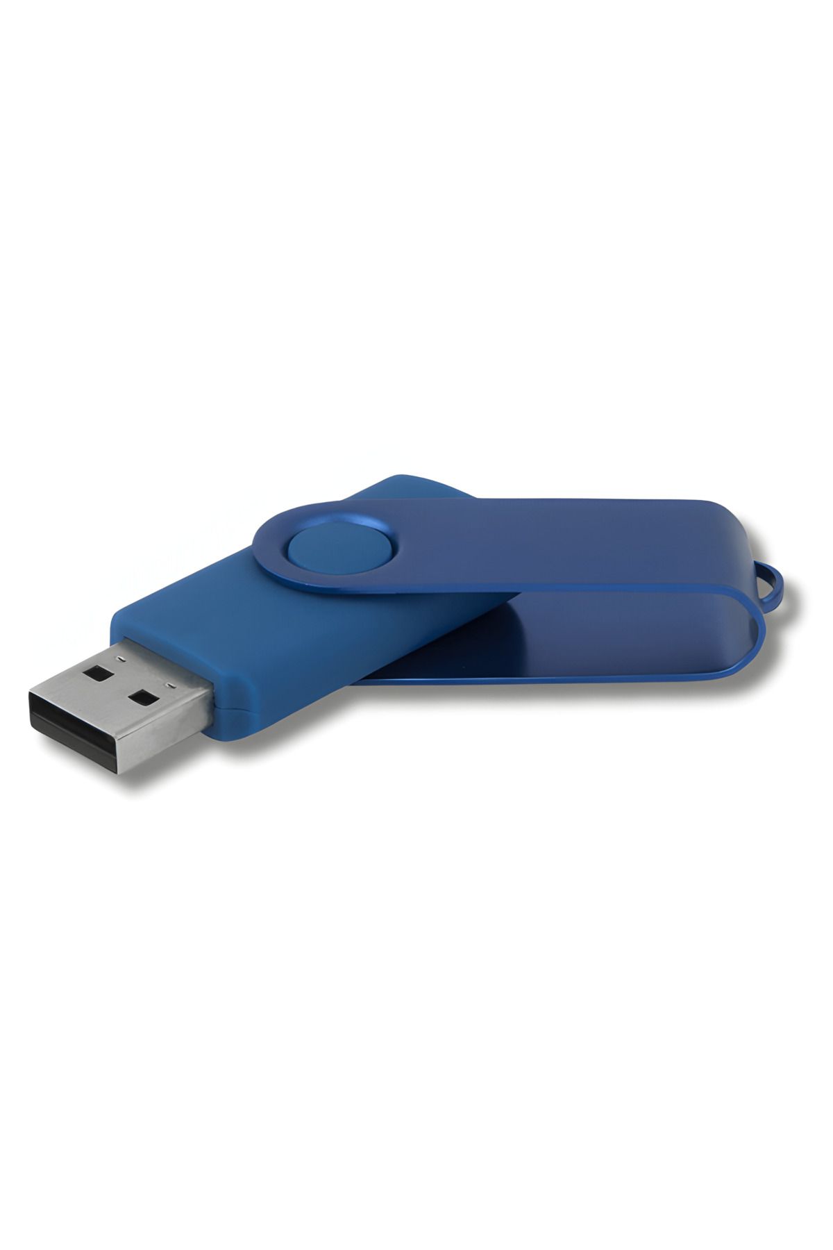 TermaCraft Lacivert Renkli Metal Döner Başlıklı USB Bellek - 32 GB