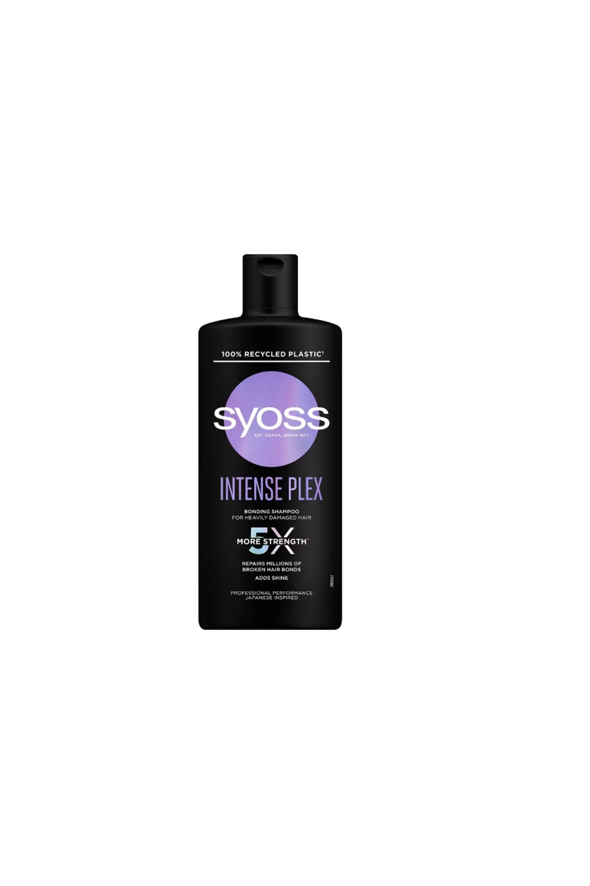 Syoss Sampon Intense Plex Bonding, Performanta Profesionala Pentru Parul Puternic Deteriorat, 440ml - One Size