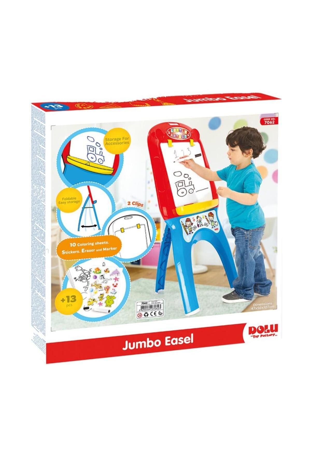 ÖYKÜ VE YİĞİT 7062 JUMBO OYUNCAK YAZI TAHTASI
