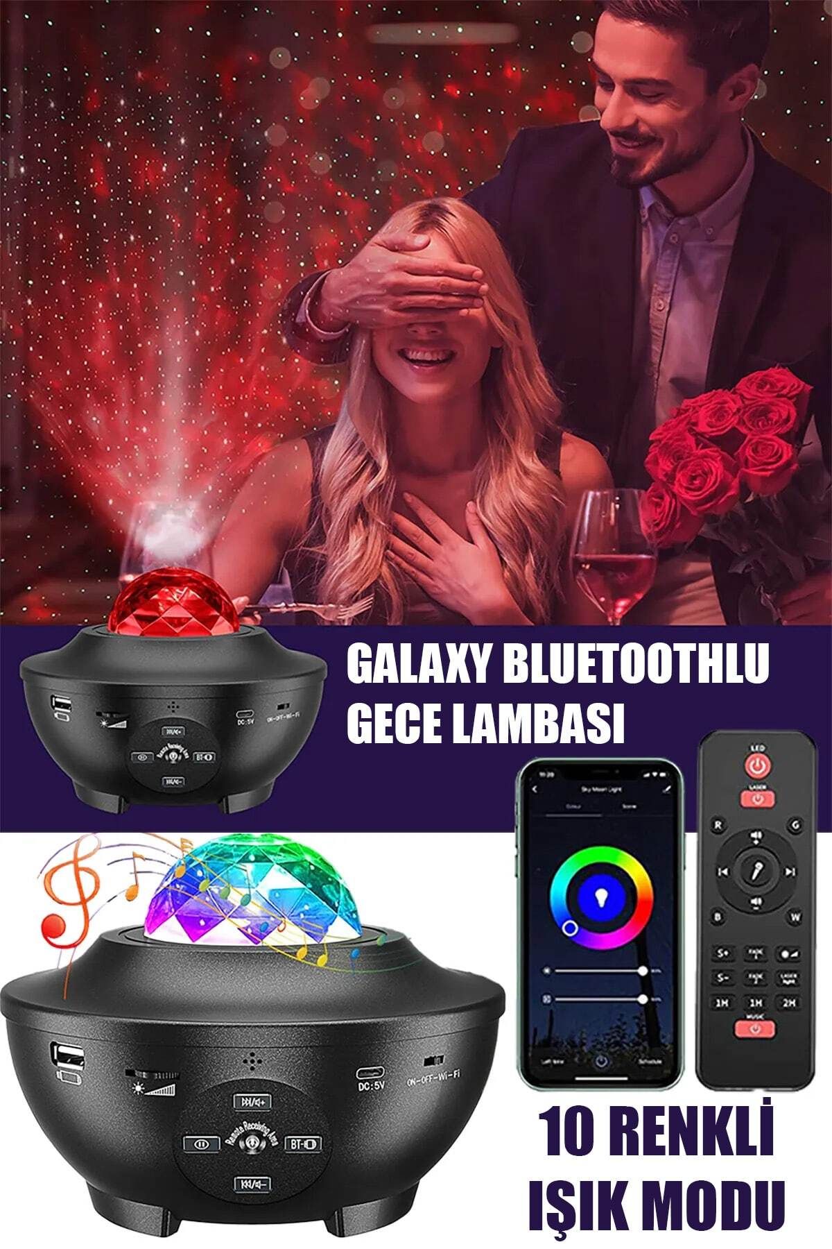 CMT 🌌galaxy Bluetoothlu Gece Lambasi