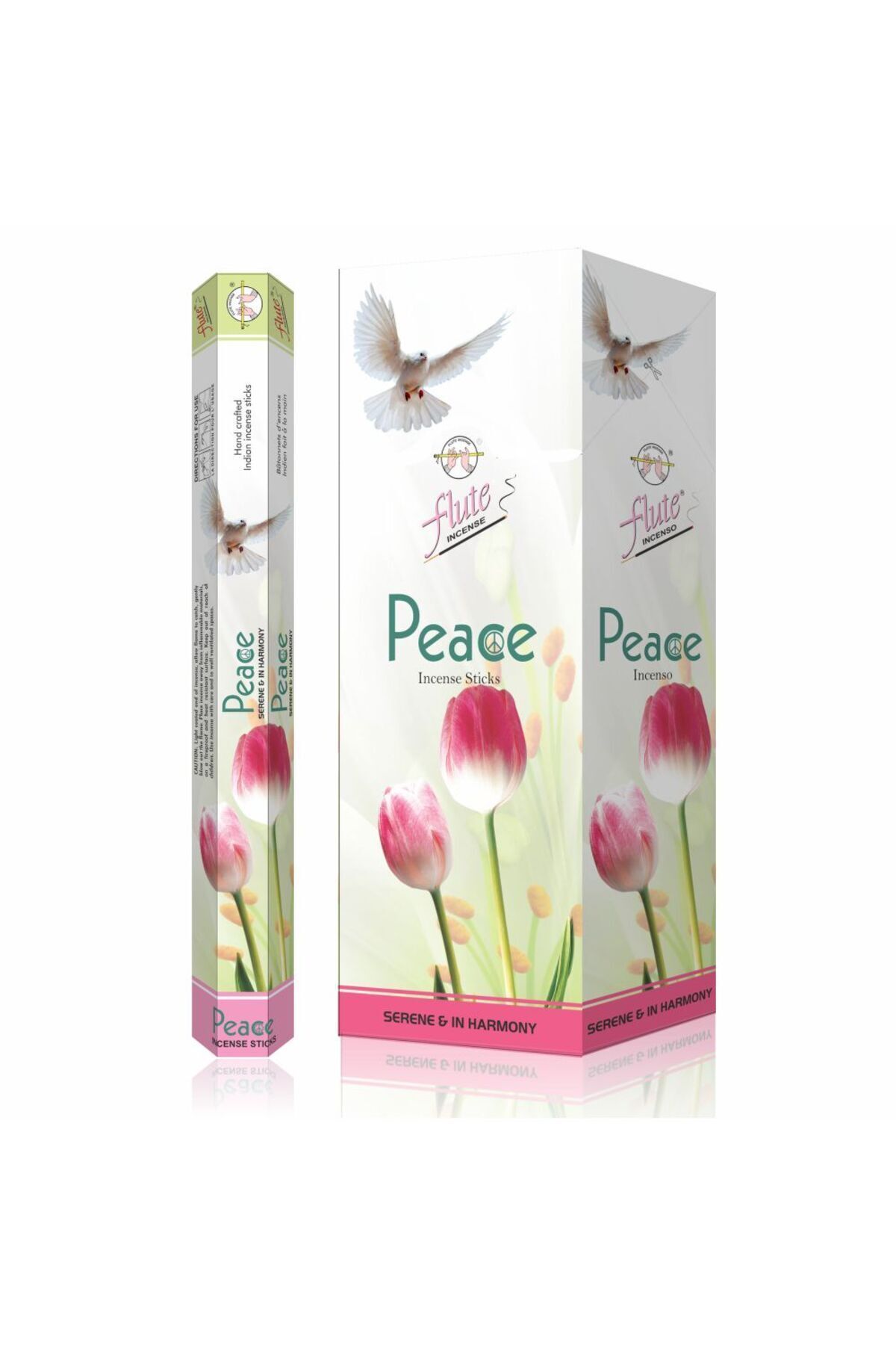 Flute Çubuk Tütsü Barış Hexa (PEACE) 6*20=120 Çubuk