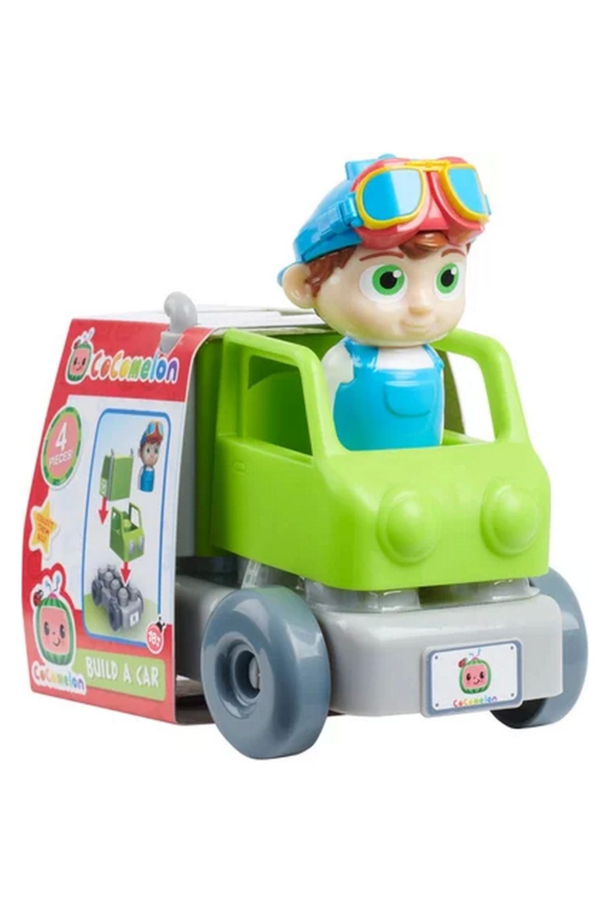 MR RZN STORE Coco melon Araçlı Figür 13 cm