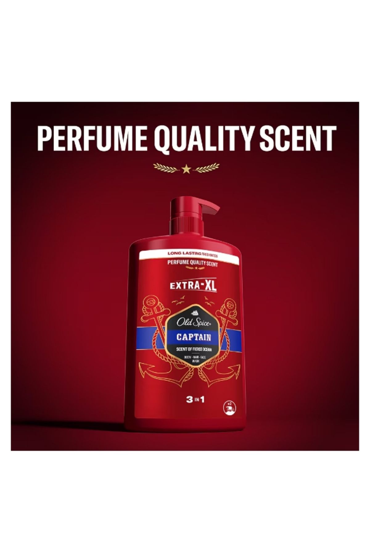 Old Spice-Gel De Dus Si Sampon 3 In 1 Captain Pentru Corp, Par Si Fata, 1000 ml 3