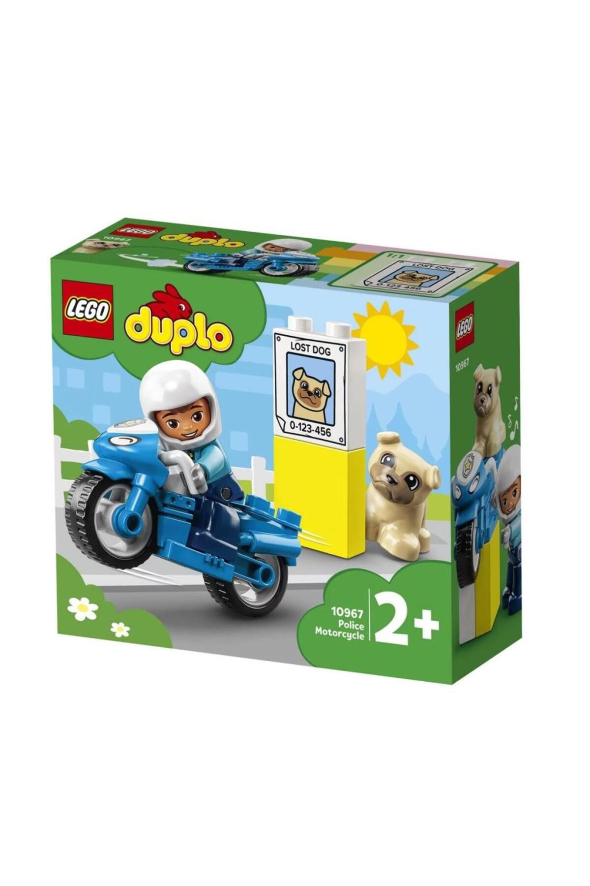 MR RZN STORE 10967 Le go Dup lo - Polis Motosikleti 5 parça +2 yaş