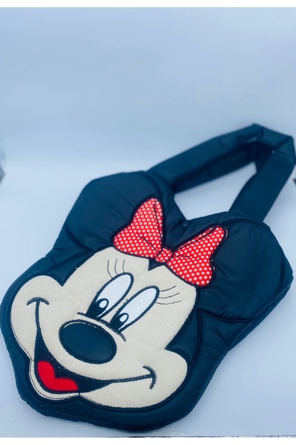 shop Kız Çocuk Minnie Figürlü Peluş Çanta – Yumuşak Saplı