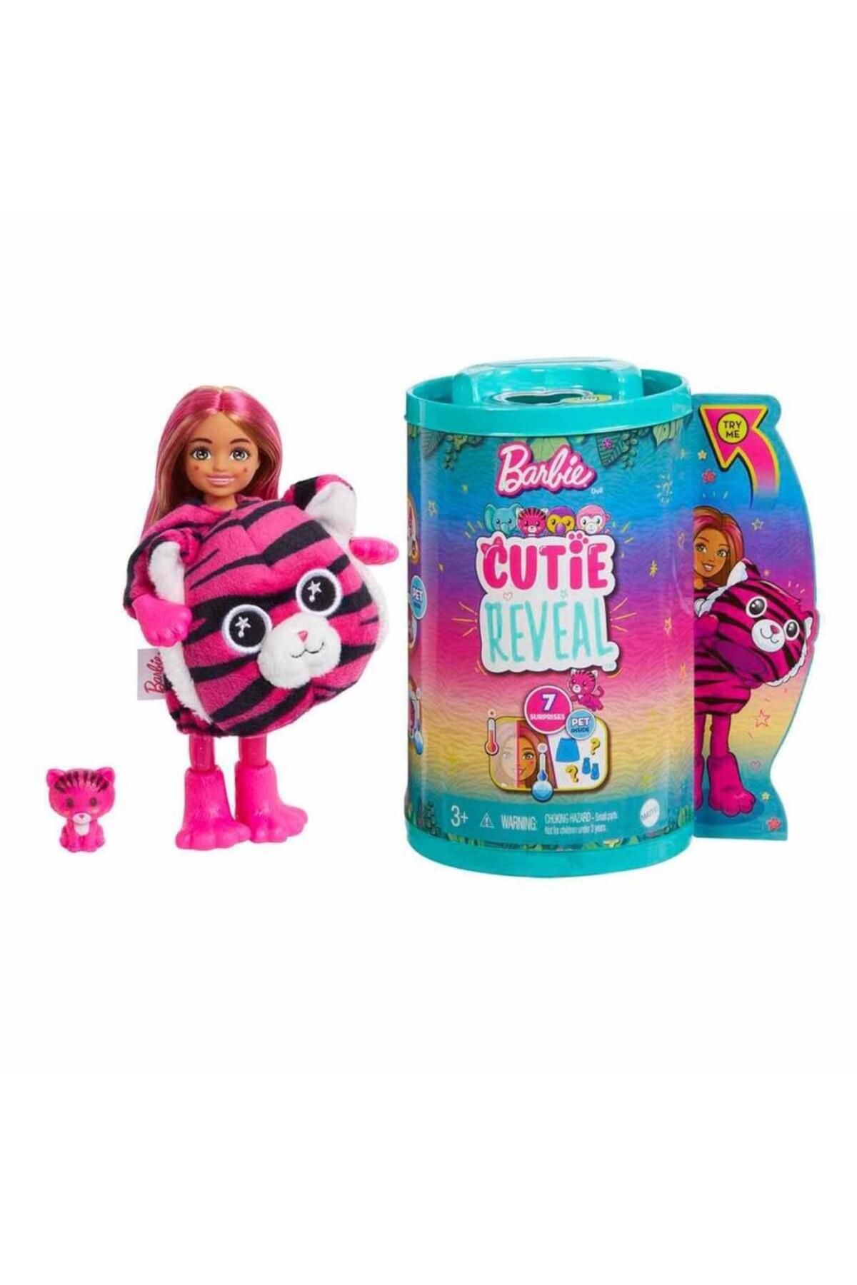 MR RZN STORE HKR12 Cutie Reveal Bebekler Chelsea Tropikal Orman Serisi