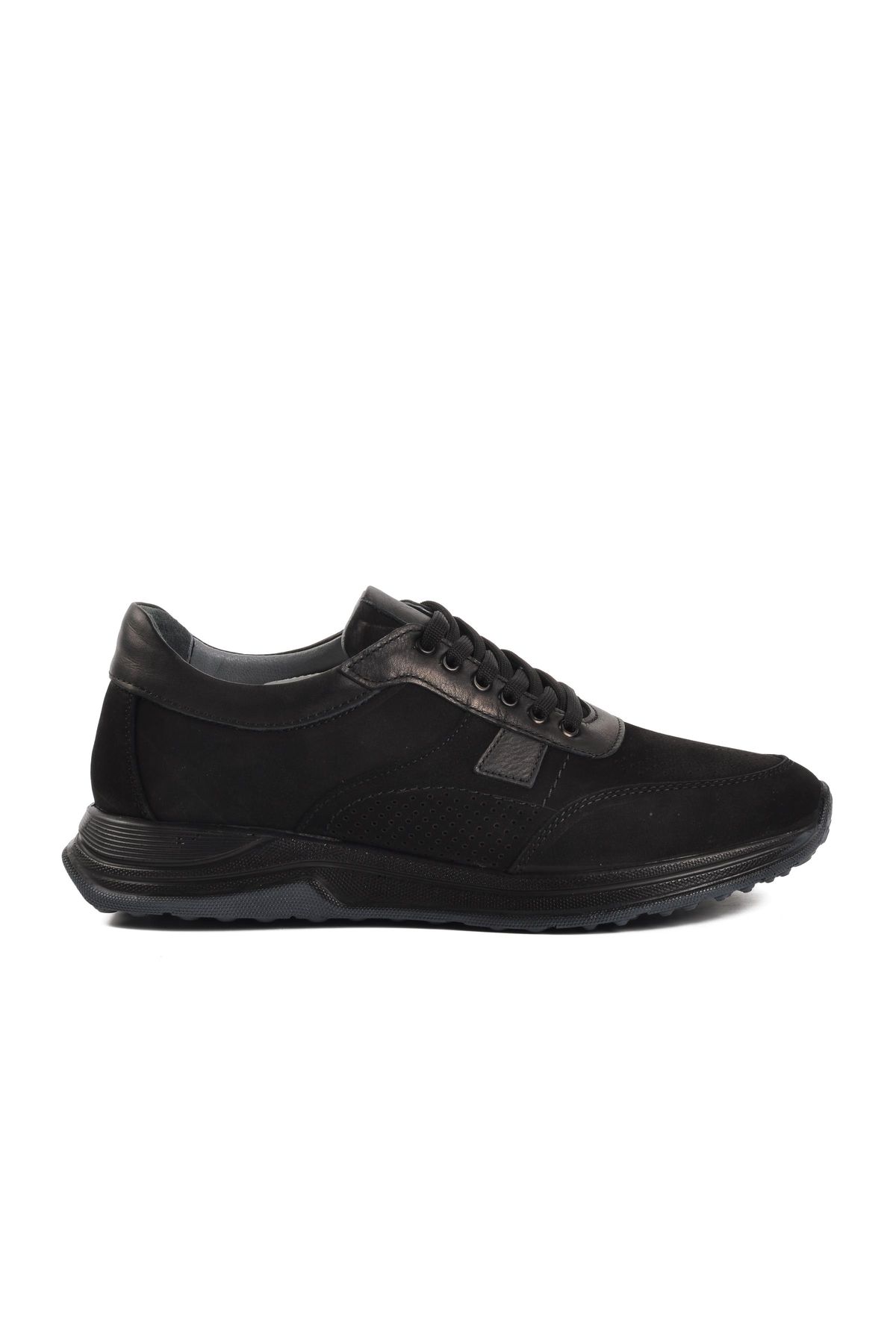 Aspor Siyah Nubuk Erkek Sneaker Ayakkabı