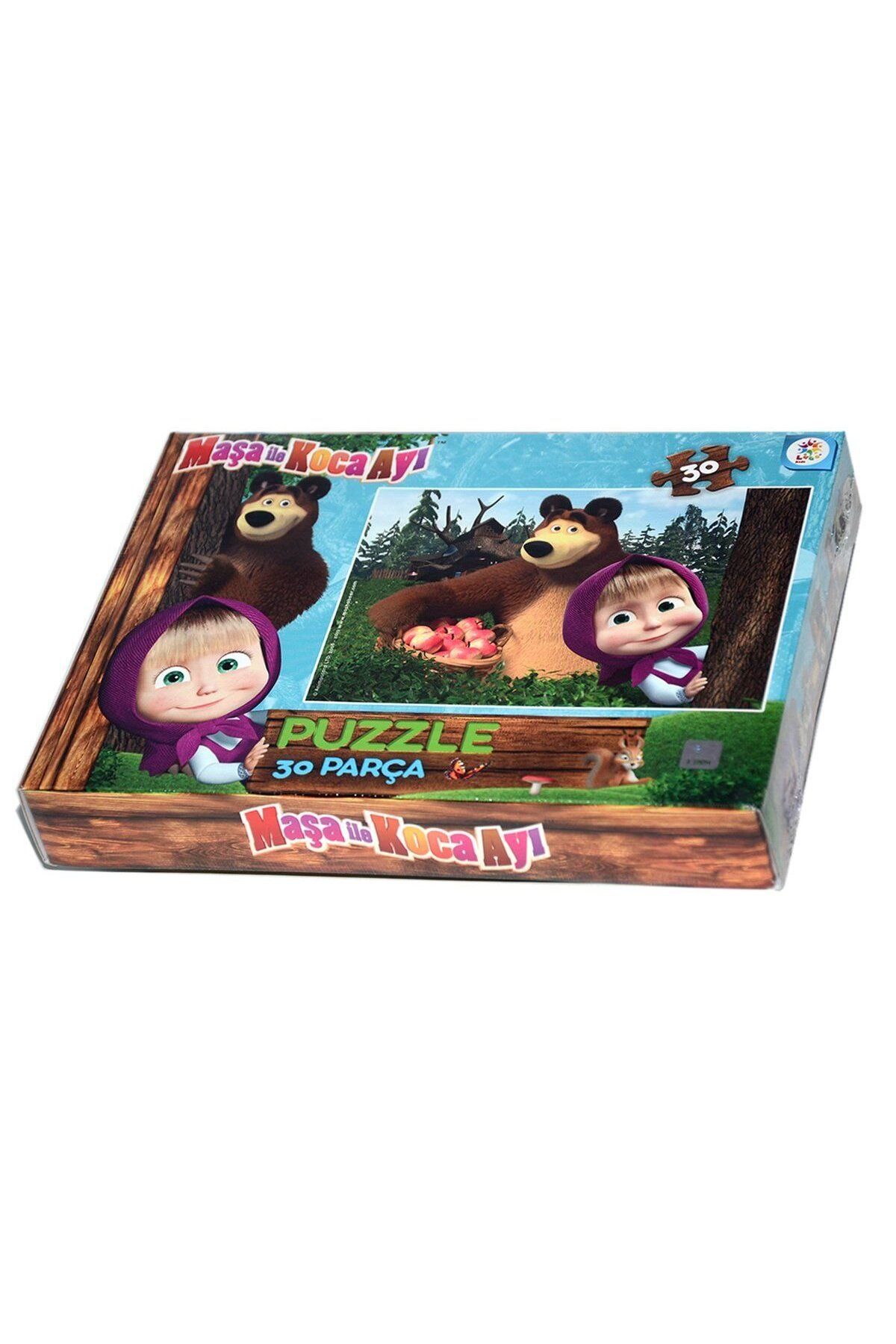 TimeStart Ms7574 Laço Kids Maşa Ile Koca Ayı 30 Parça Puzzle