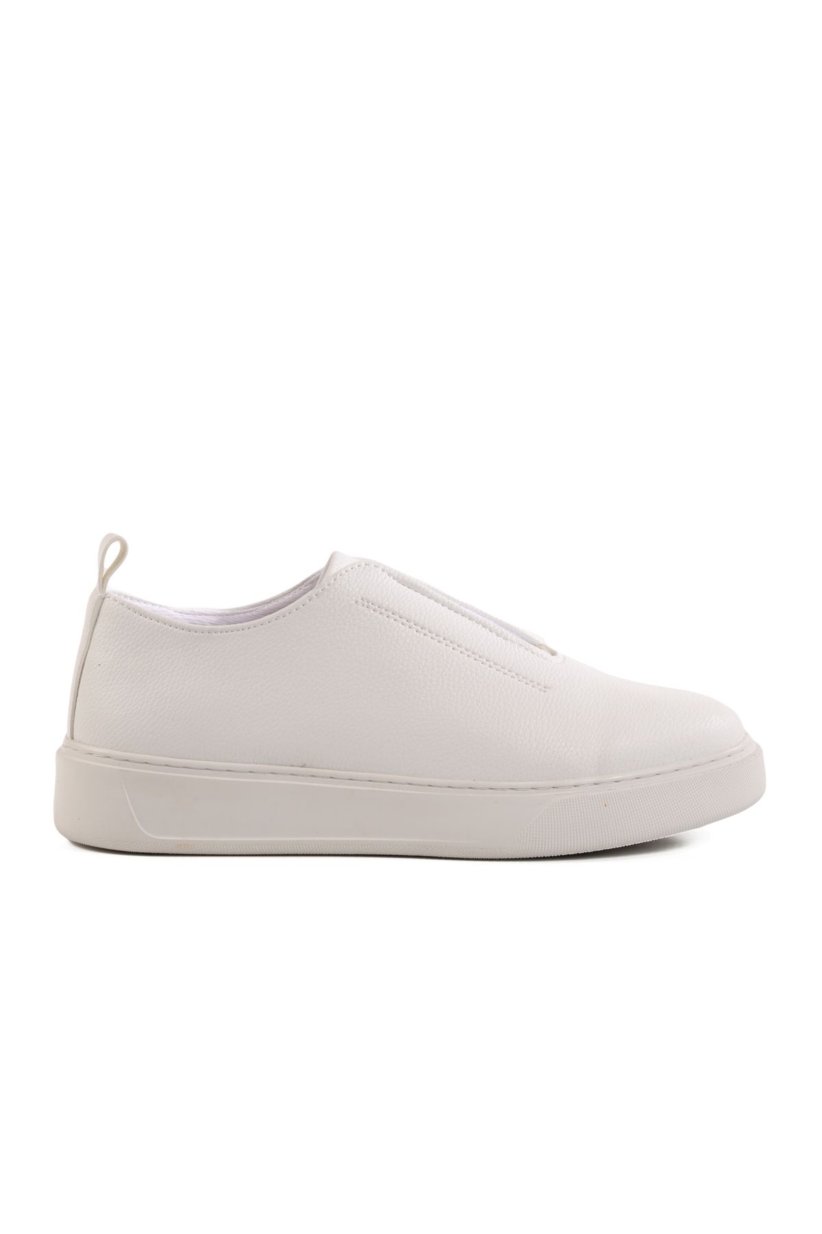 Aspor Beyaz Slip-On Erkek Casual Ayakkabı