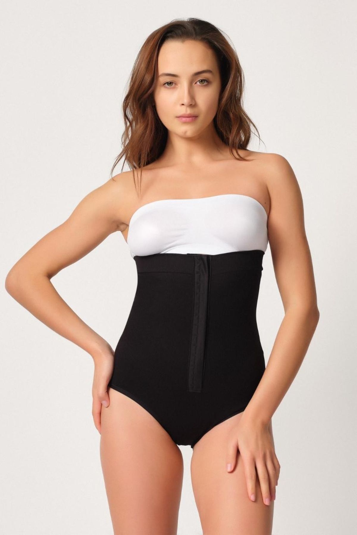 Beruflic SİYAH MI Angel 2088 Önden Agraflı Slip Korse