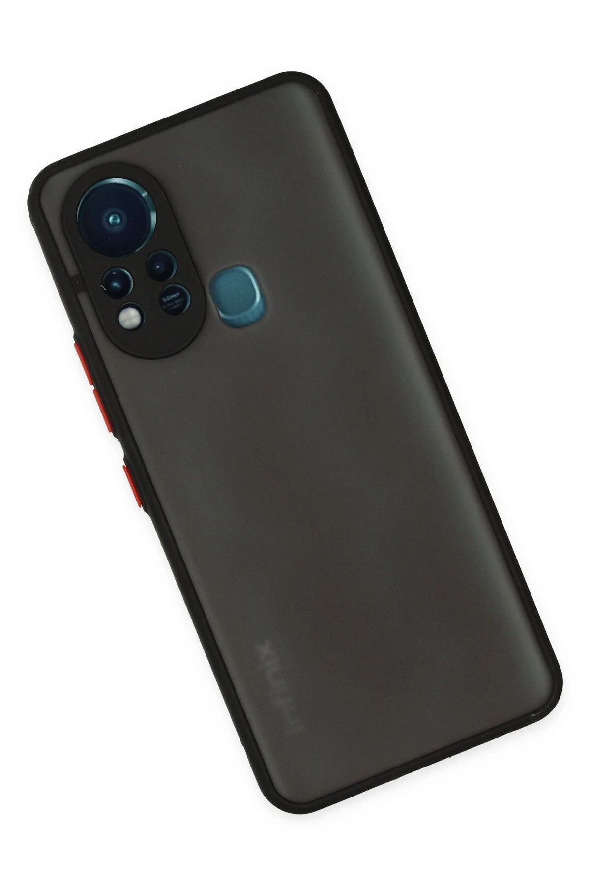 NewFace İnfinix Hot 11s Kılıf Montreal Silikon Kapak - Siyah NRMSA