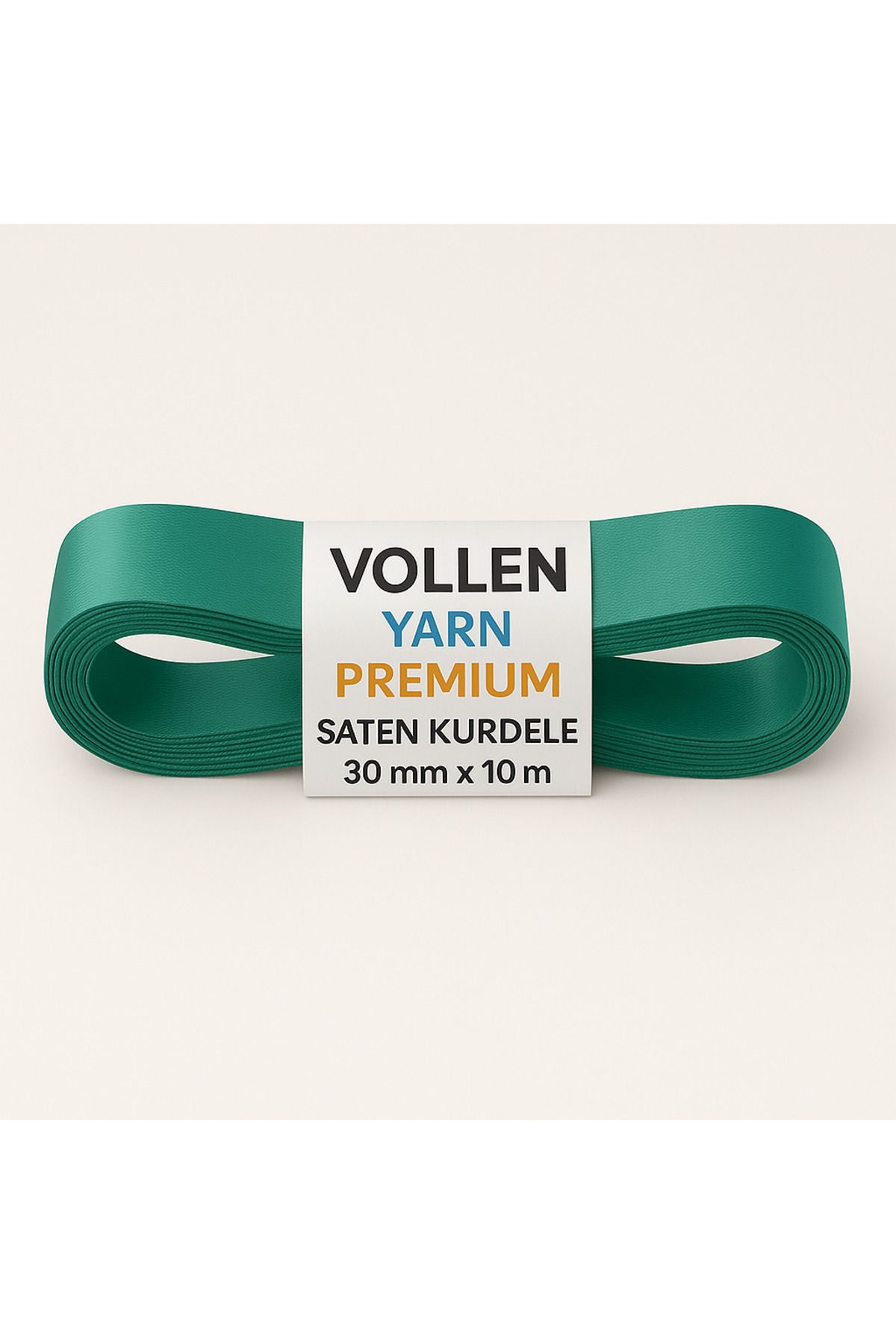 vollen yarn 30 mm 10 mt Saten Kurdele