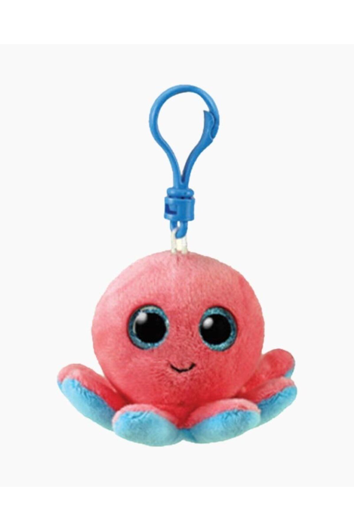 TimeStart * Beanie Boos Peluş Pembe Ahtapot Anahtarlık Sheldon
