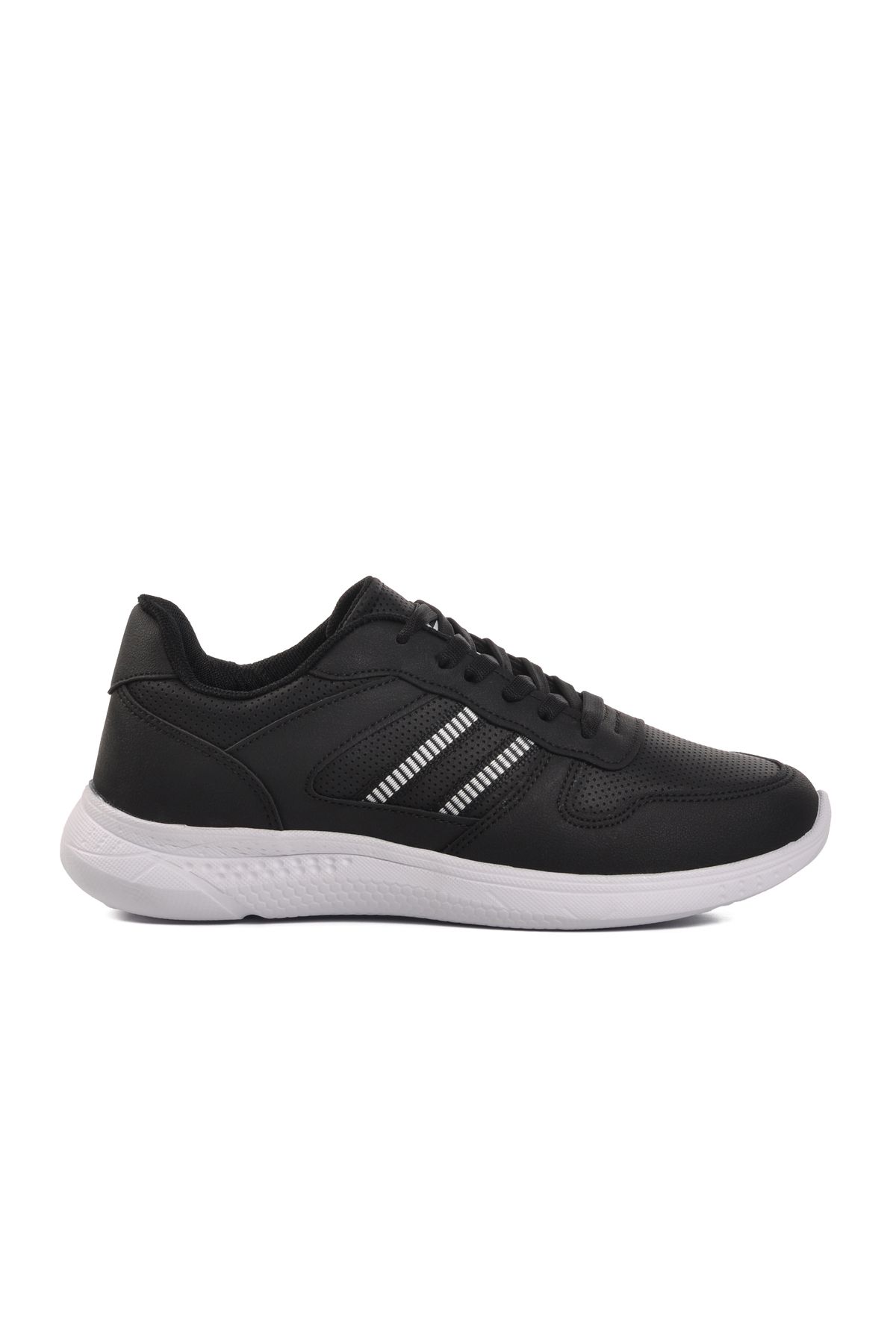 Aspor Siyah Beyaz Unisex Spor Ayakkabı