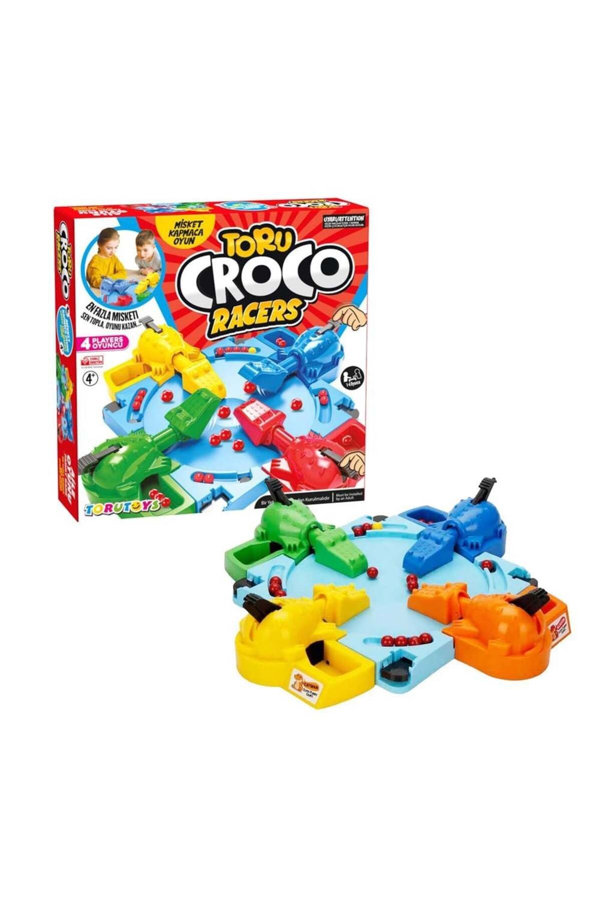 TimeStart Croco Misket Kapmaca Eğlenceli Aile Kutu Oyunu