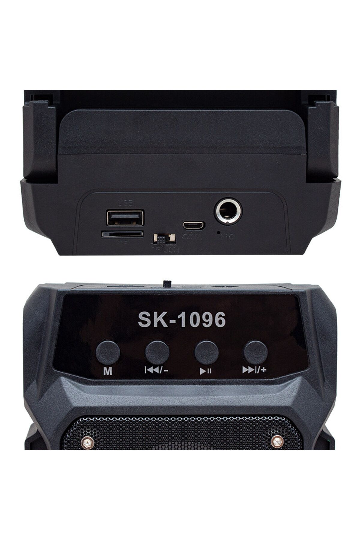 Emperium 20 WATT USB/SD/AUX/FM/BLUETOOTH DESTEKLİ MİKROFON GİRİŞLİ TAŞINABİLİR HOPARLÖR (5122)