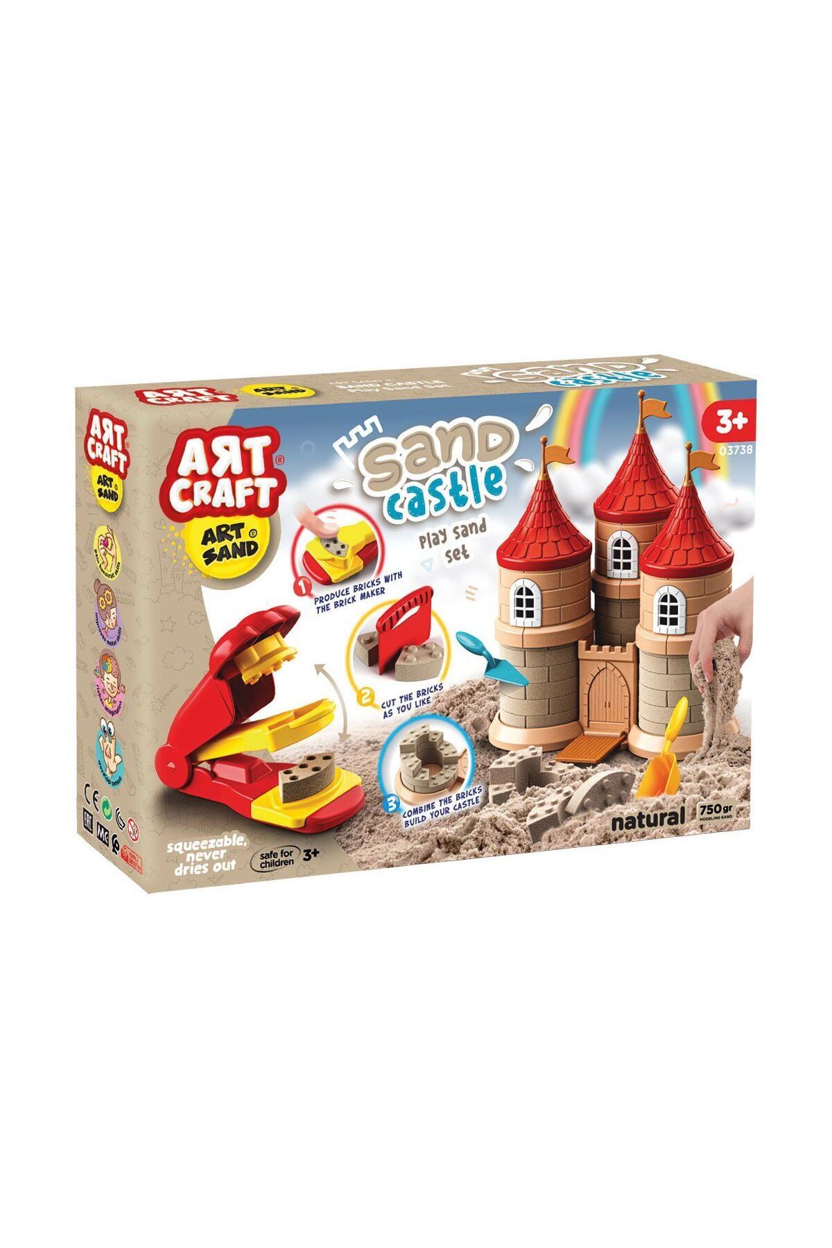 TimeStart 03738 Peri Masalı Kum Oyun Seti 750 gr