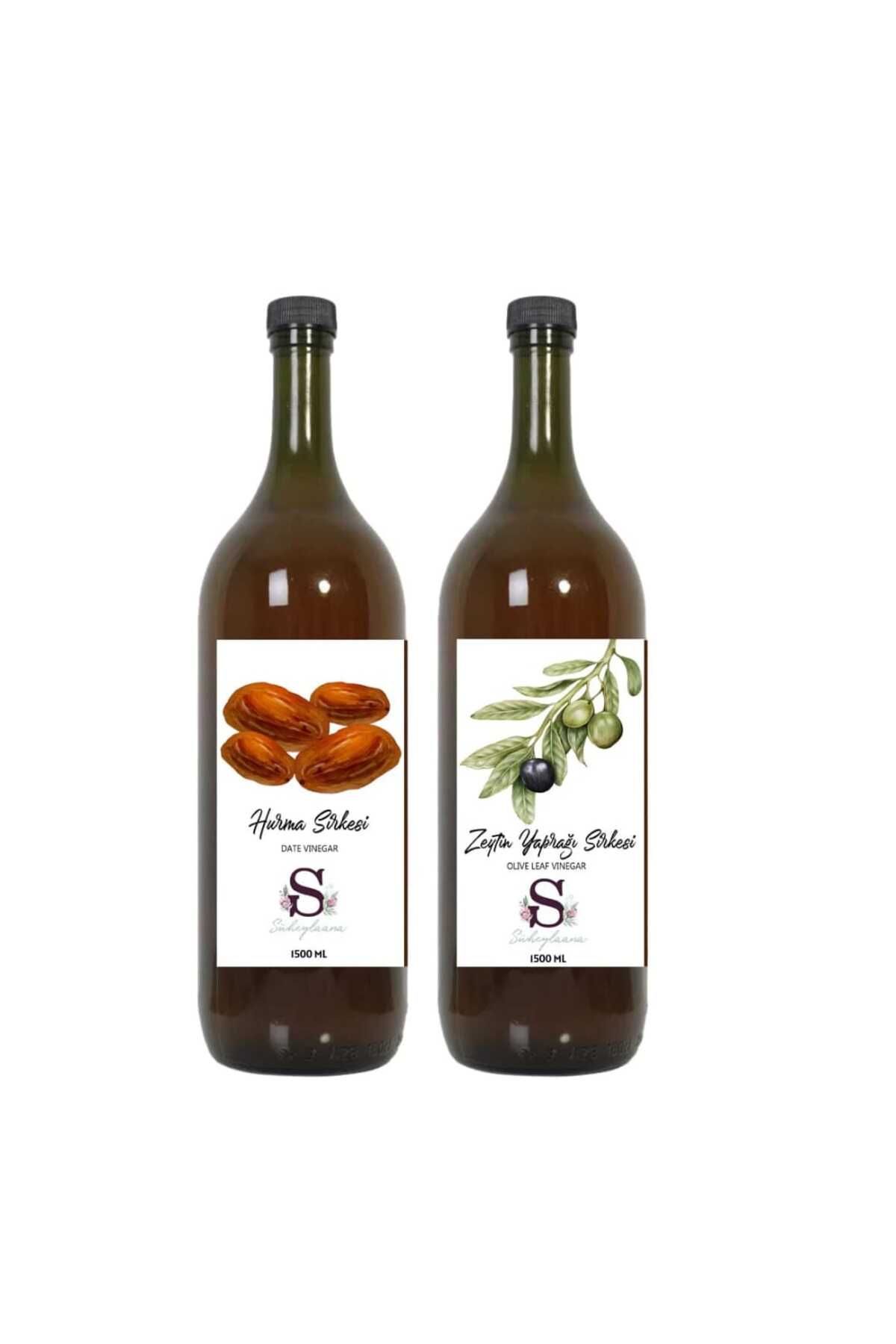 Süheylaana Doğal Hurma Sirkesi 1500 Ml - Doğal Zeytin Yaprağı Sirkesi 1500 Ml