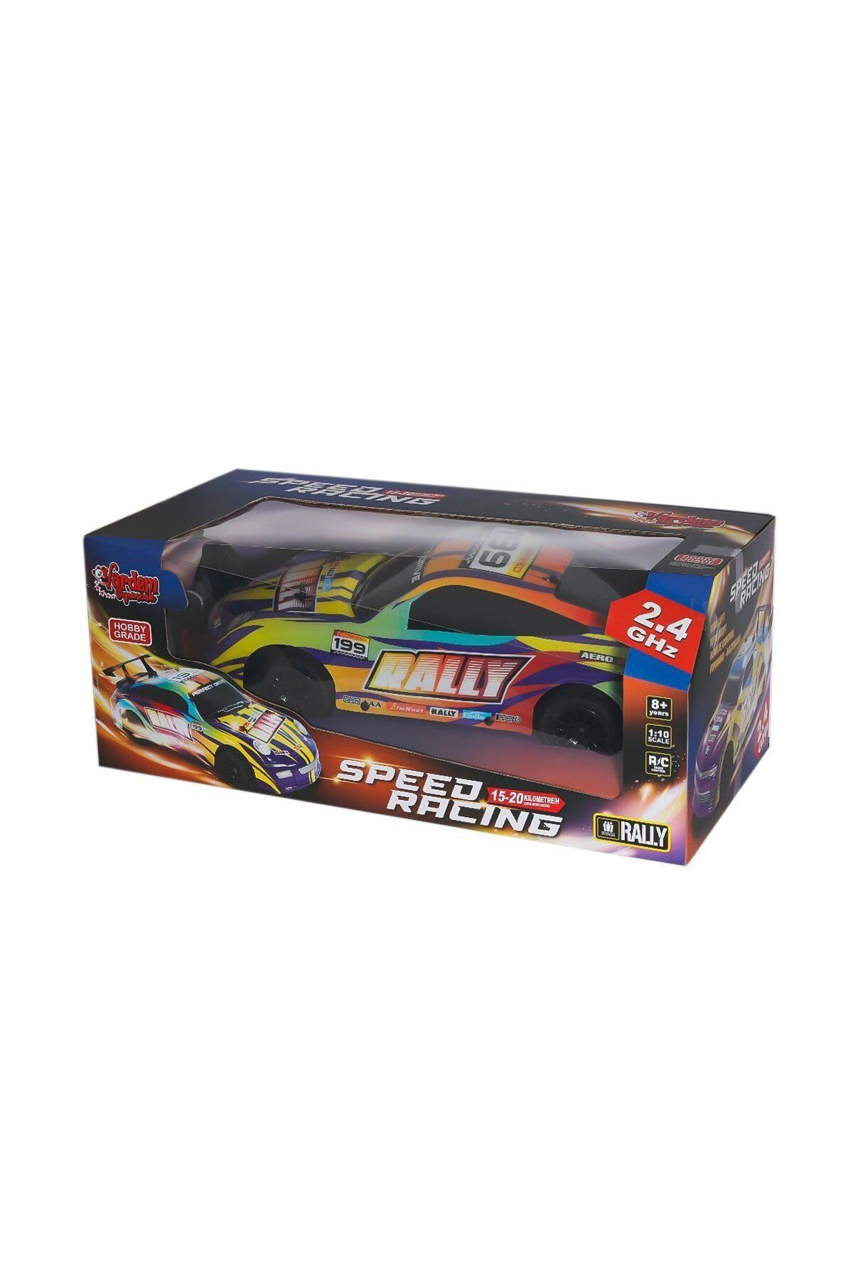 TimeStart SC-S1854-S1860 Kumandalı Şarjlı Ralli Araba 1:10