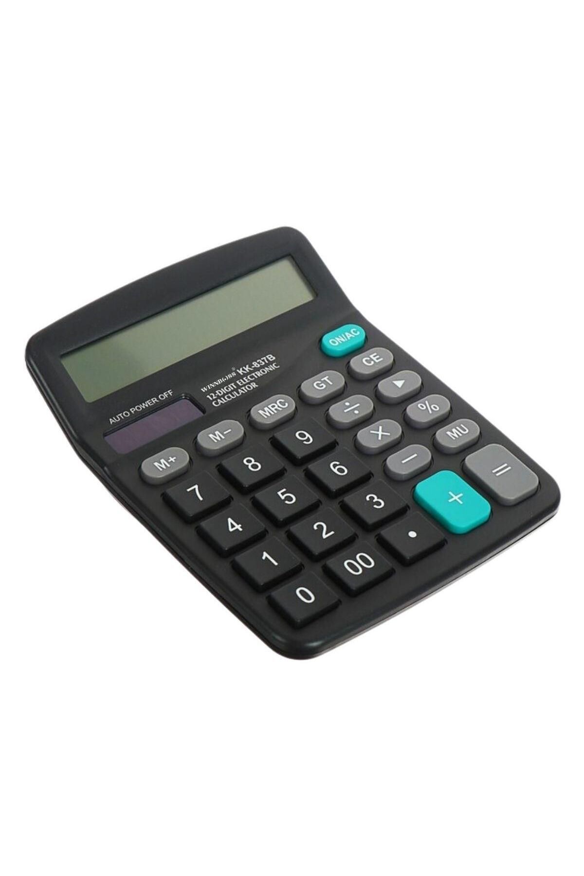 Emperium Standart Fonksiyonlu 12 Haneli Geniş LCD Ekran,Pill Masaüstü Hesap Makinesi (5122)