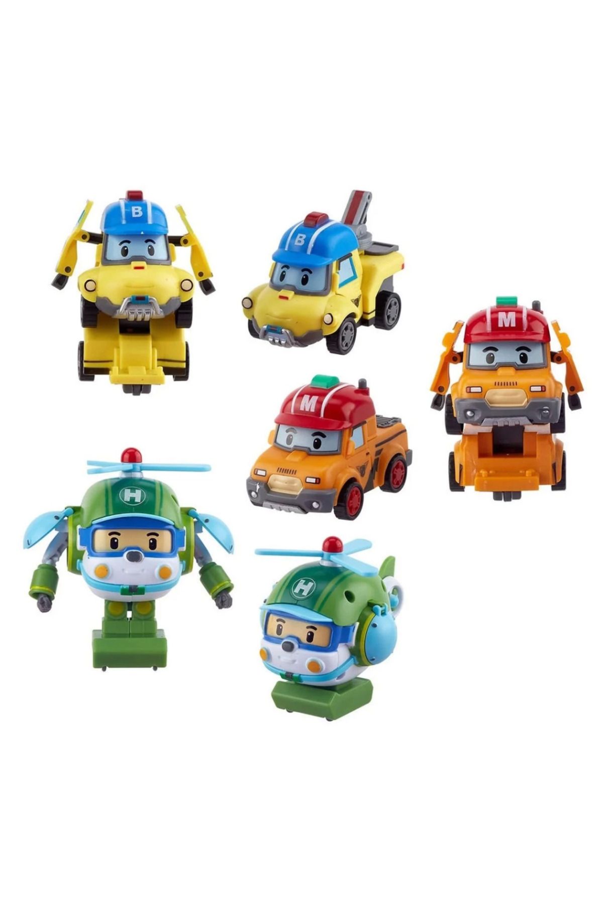 CPU ELEKTRONİK Nessiworld Robocar Poli Quick Transforming Mini Rescue Deluxe