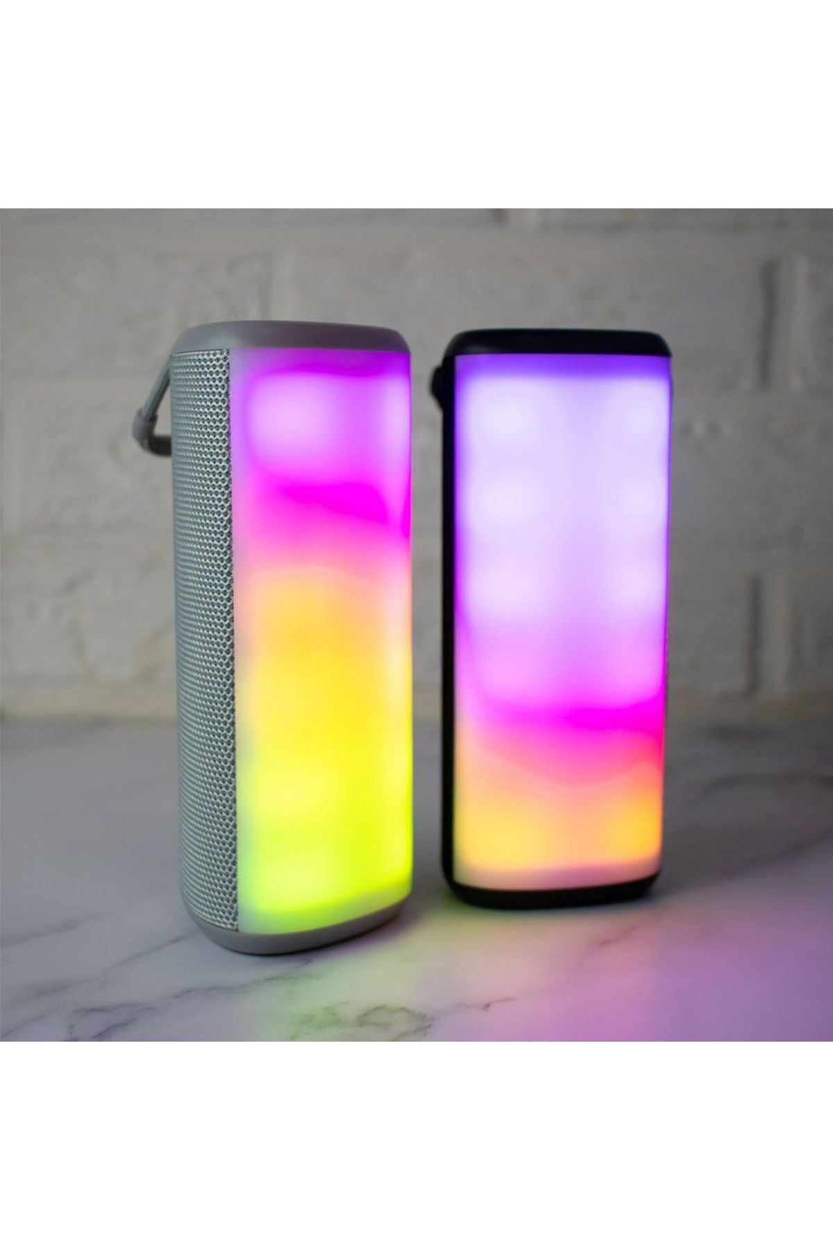Emperium USB/SD/FM/BLUETOOTH DESTEKLİ TAŞINABİLİR LED IŞIKLI WIRELESS HOPARLÖR-357 (5122)